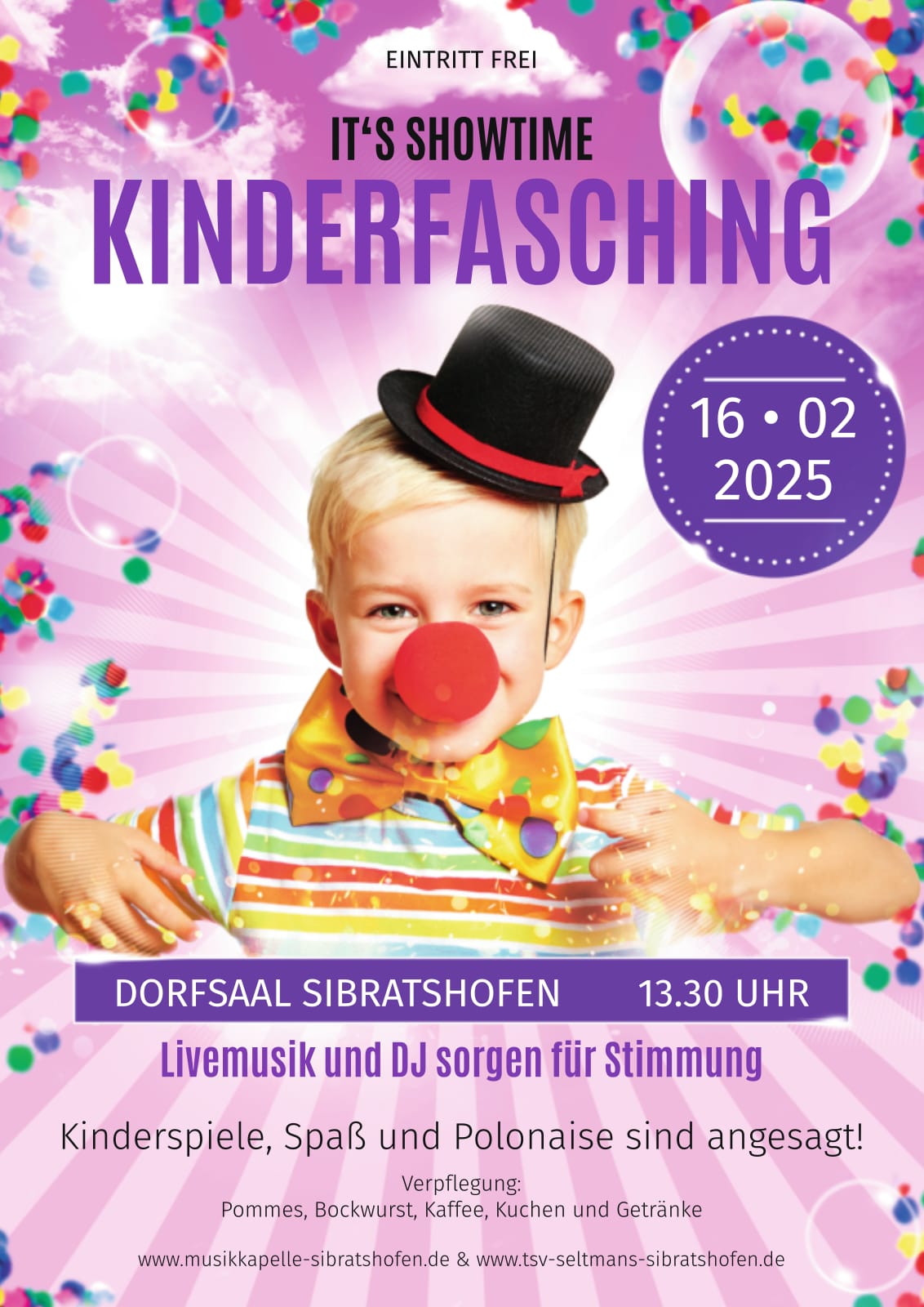 Kinderfasching in Sibratshofen Kinderfasching in Sibratshofen