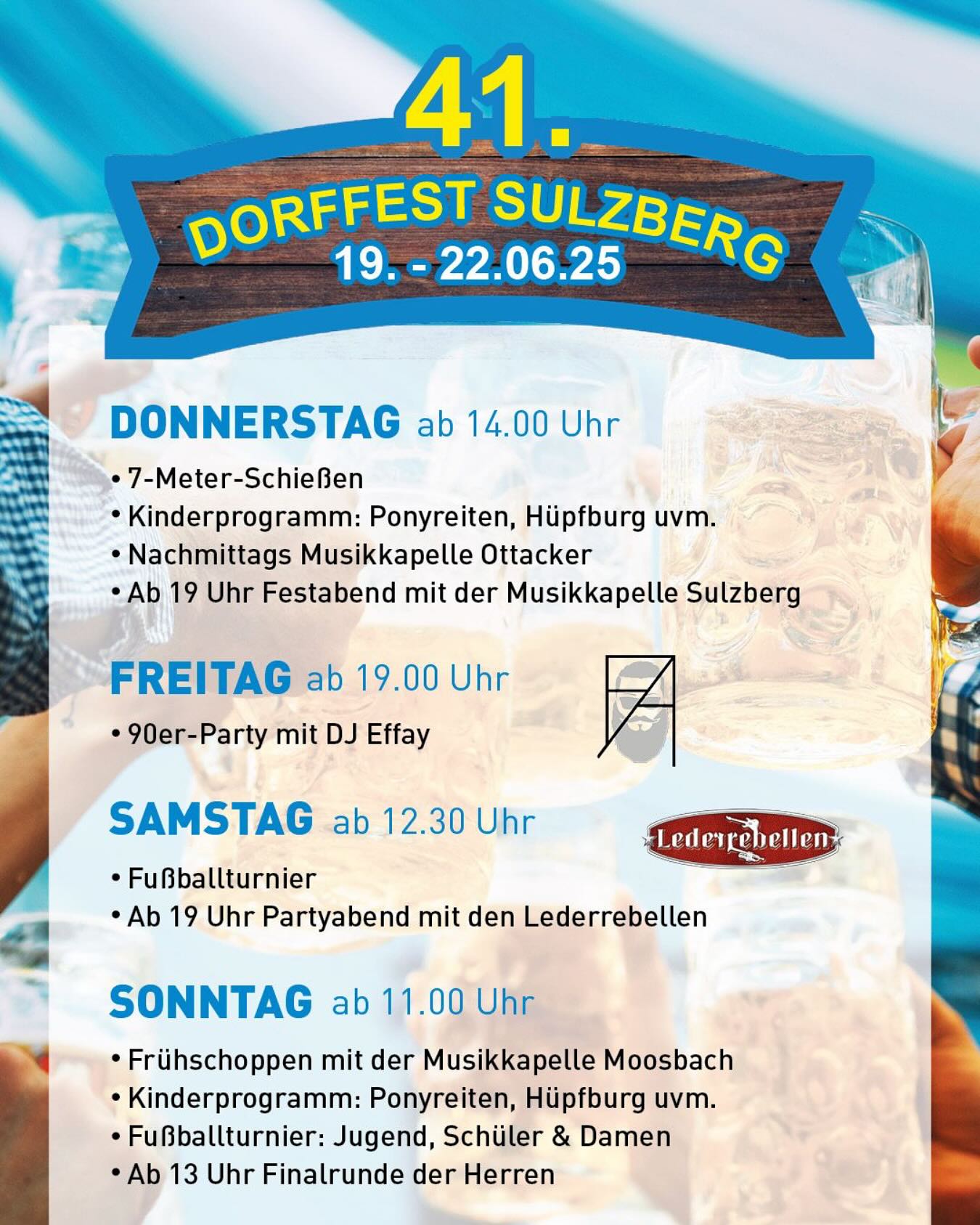 Sulzberger Dorffest 2025 Sulzberger Dorffest 2025