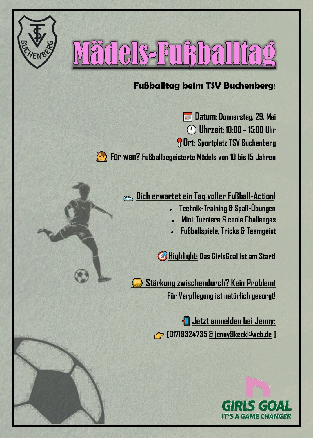Mädelstag Fußball Mädelstag Fußball