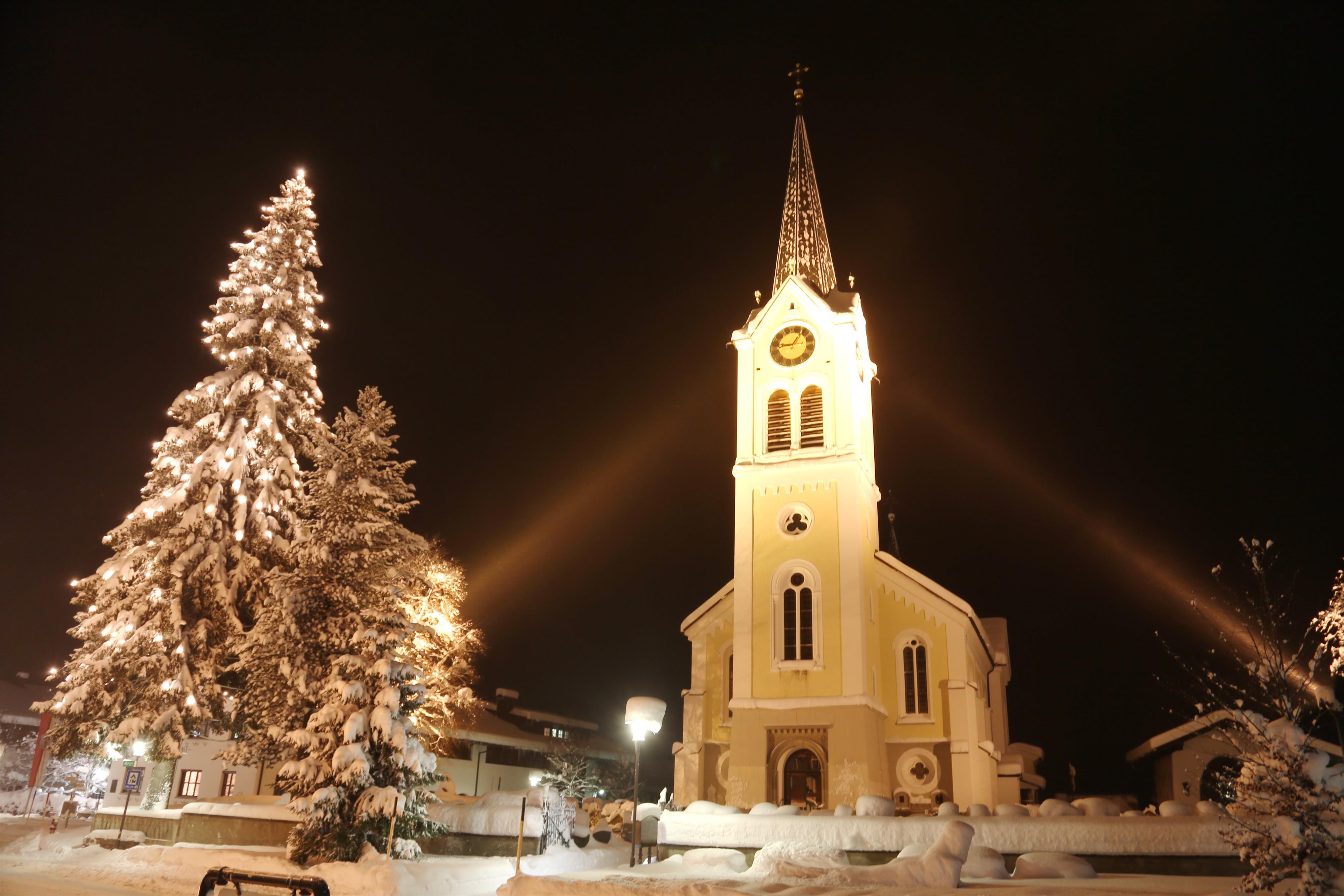 Advent Pfarrkirche Riezlern Kleinwalsertal Advent Pfarrkirche Riezlern Kleinwalsertal