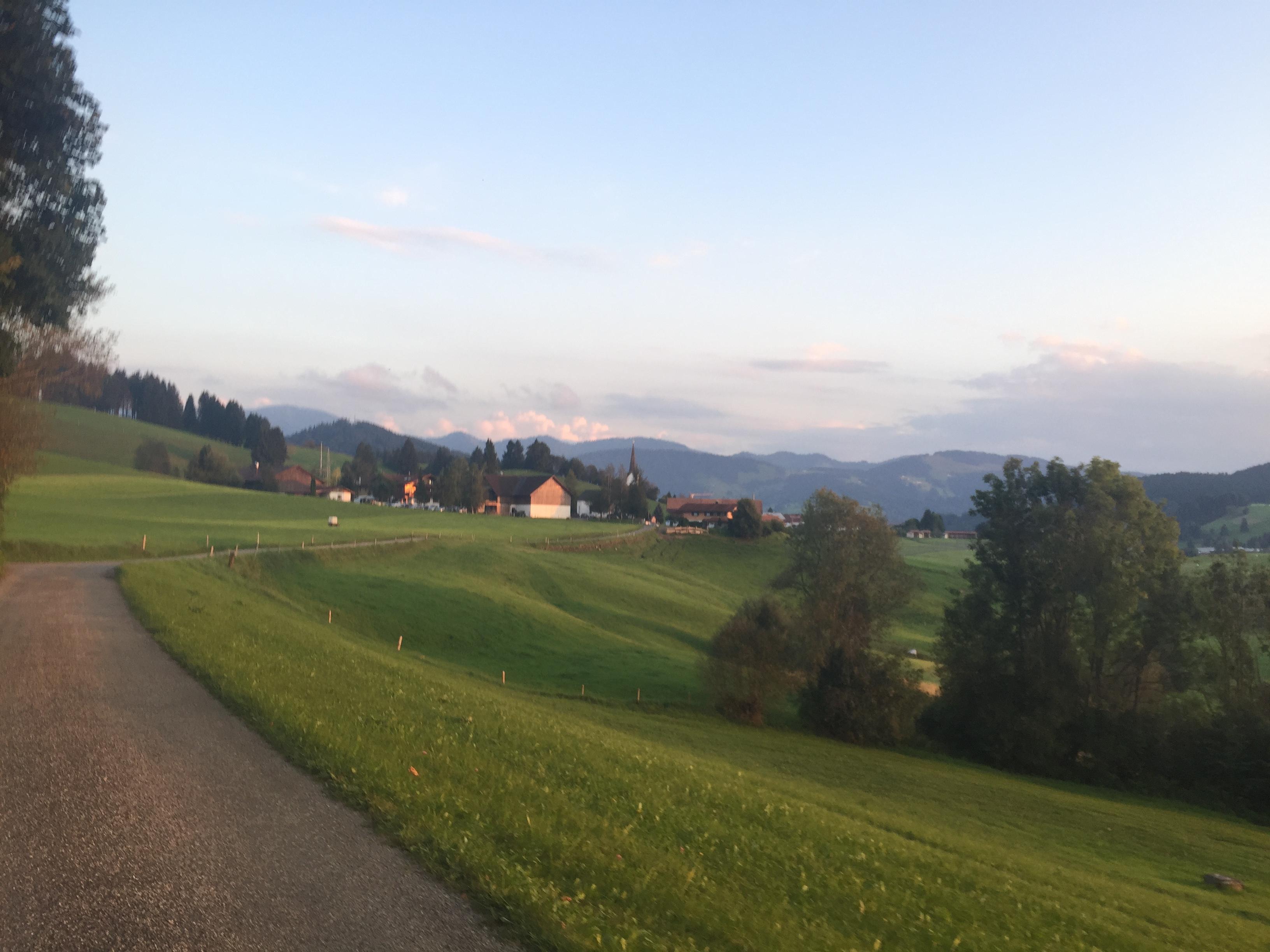 Blick nach Zell