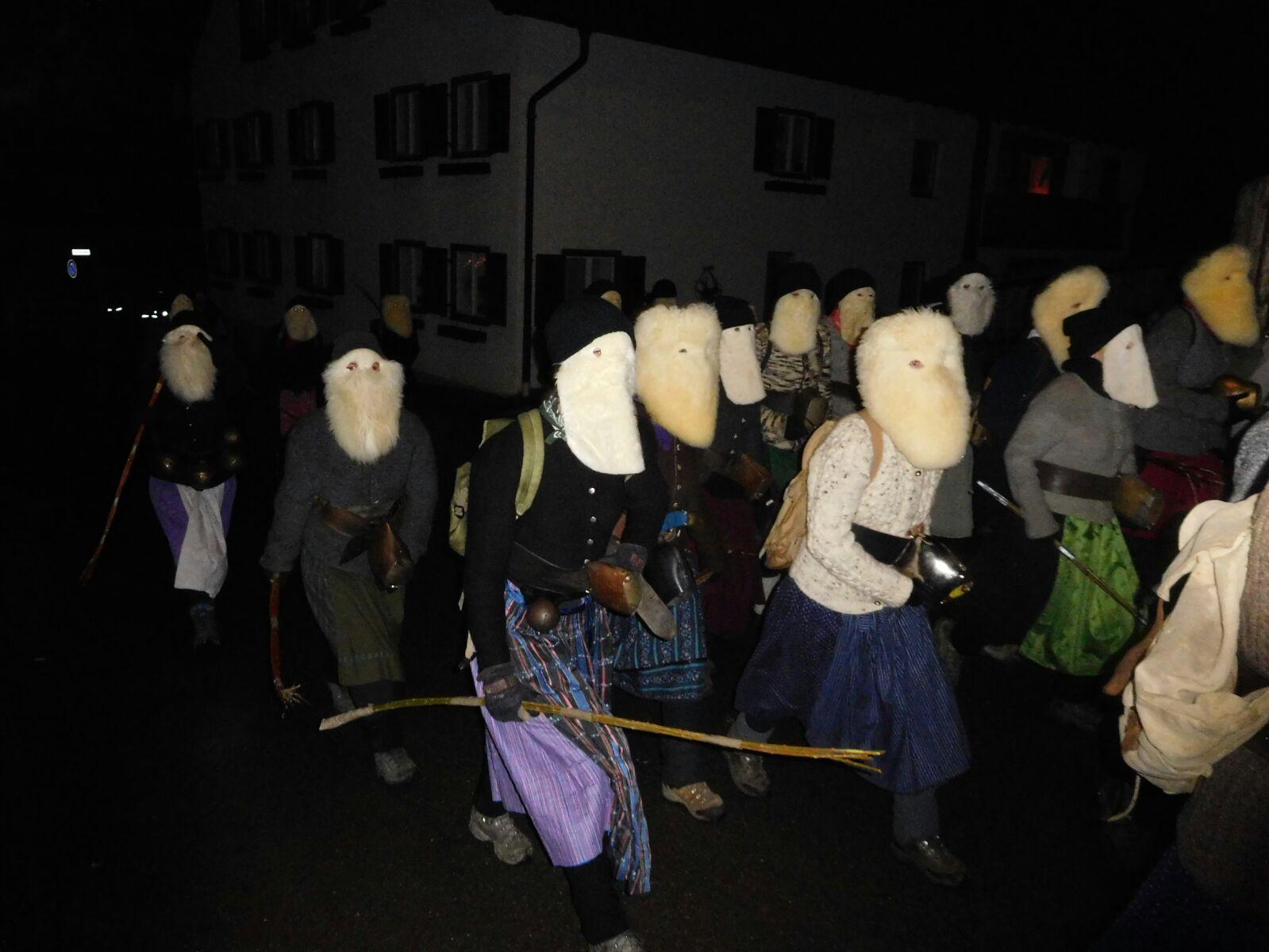 Bärbeletreiben in Burgberg