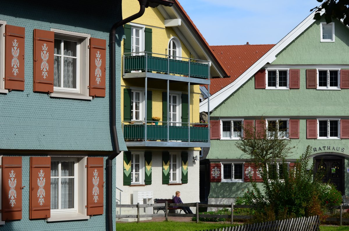 Scheidegg HäuserRathaus 4543