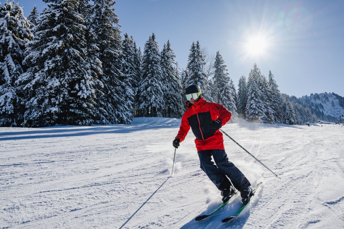 Skifahren im Winterwunderland