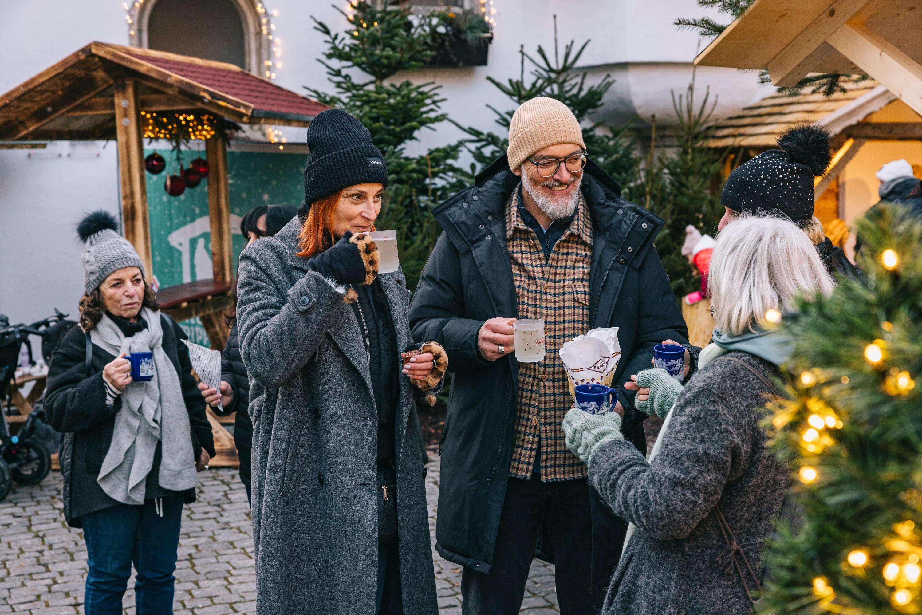 Kulinarischer Stopp auf dem Weihnachtsmarkt Kempte