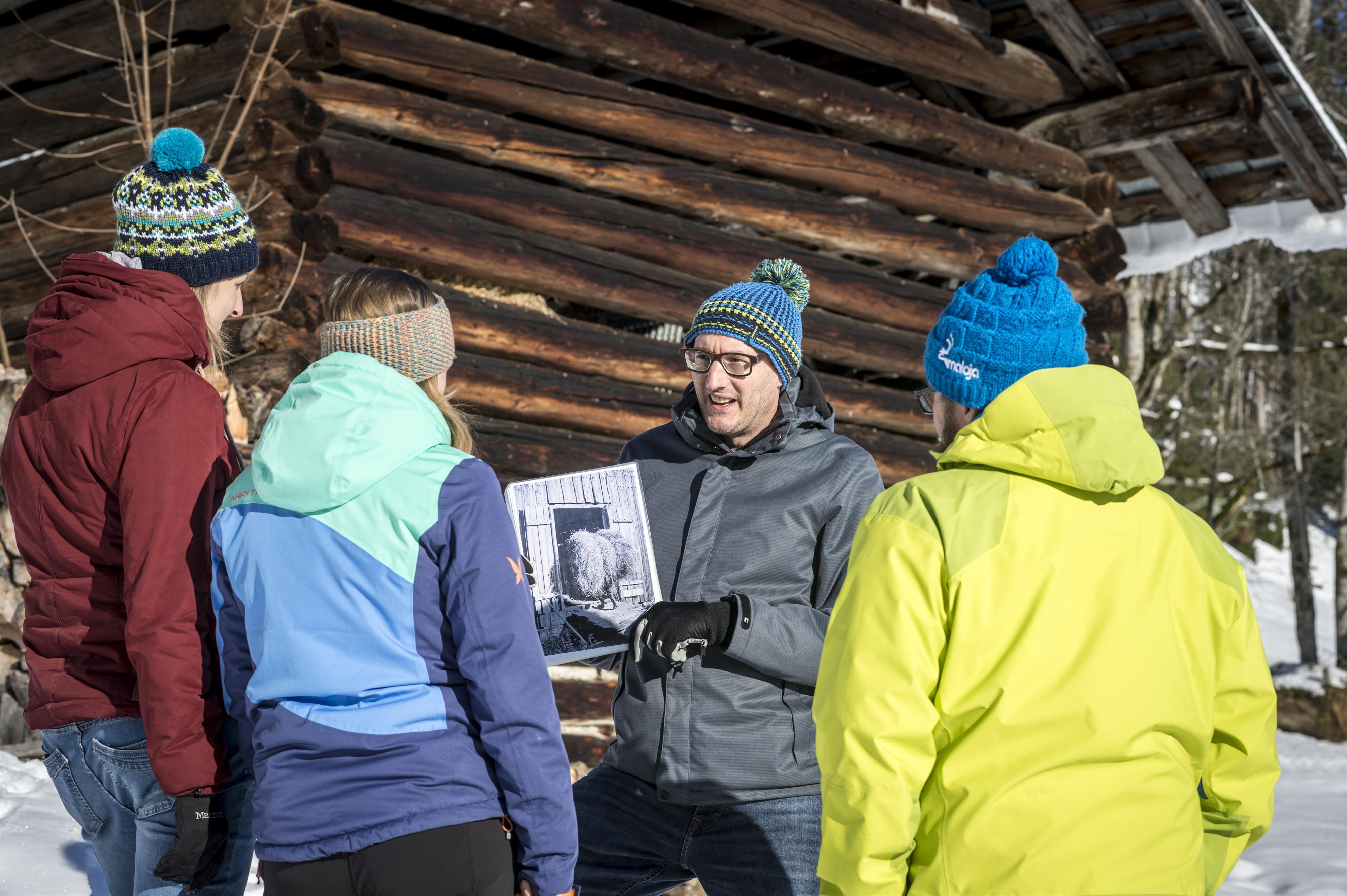Walserhaus im Winter