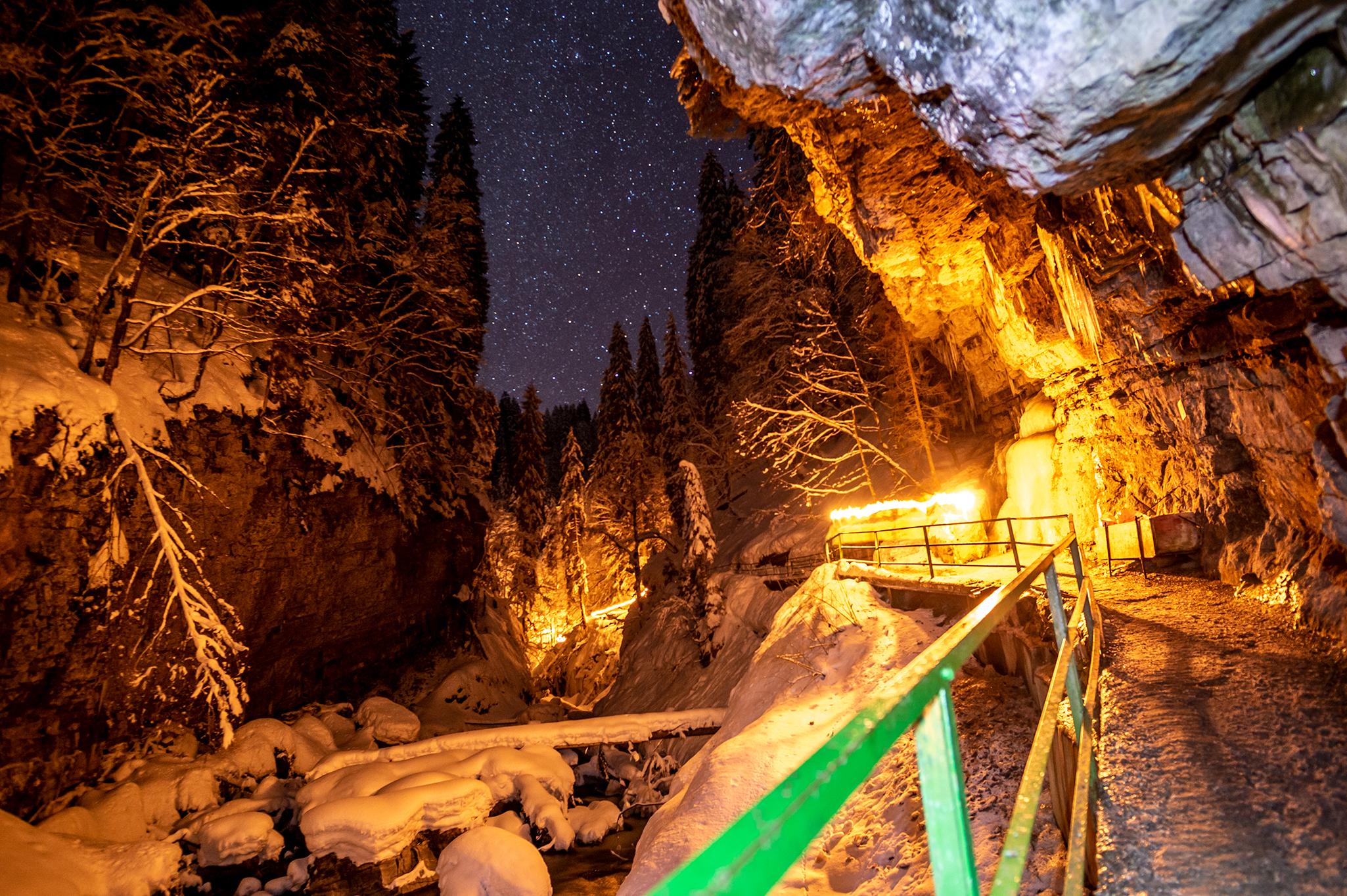 Fackelwanderung Breitachklamm