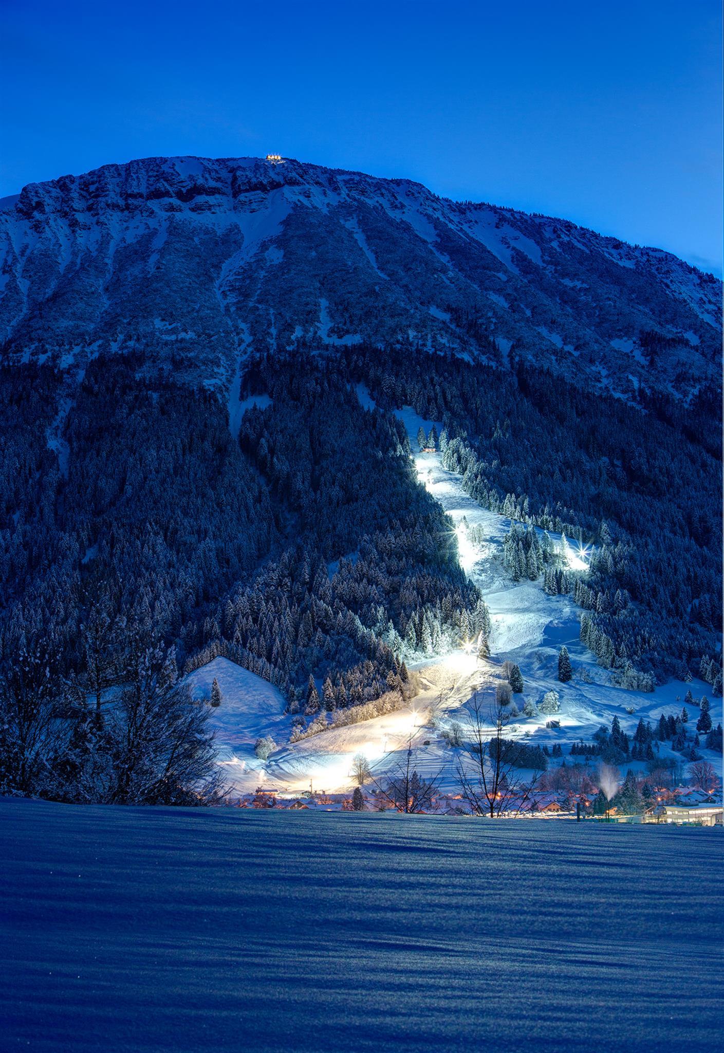 Flutlicht Skizentrum Flutlicht Skizentrum