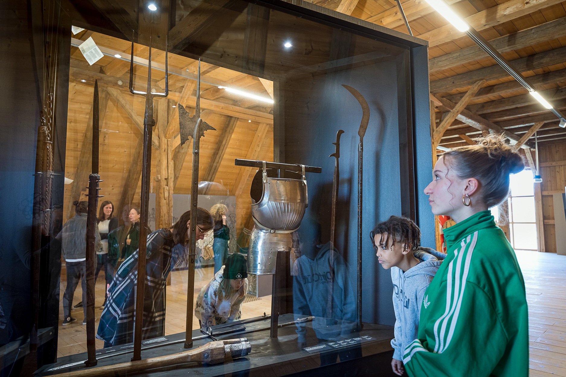 Originale Waffen 1525 Bauernkrieg in Oberschwaben Foto Fesseler
