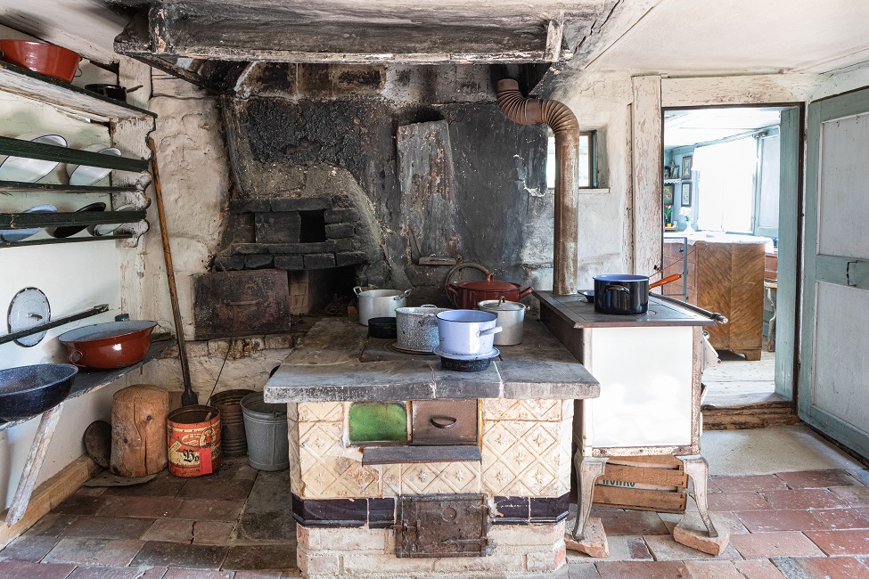 Historische Küche im Bauernhaus-Museum in Wolfegg_Foto Ernst Fesseler
