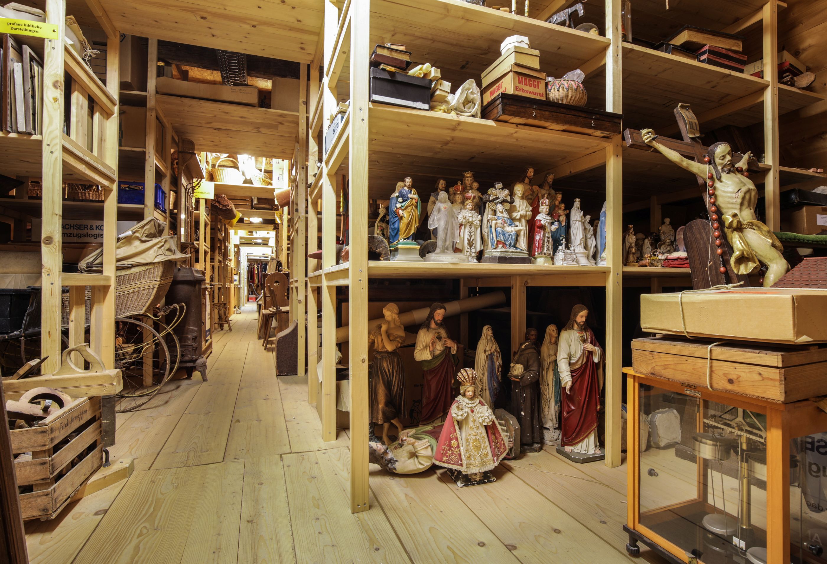 Blick ins Depot im BHM_Foto Ernst Fesseler