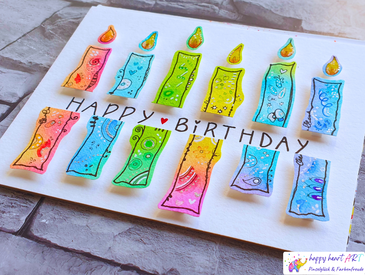 Farbenfreude auf Papier Farbenfreude auf Papier