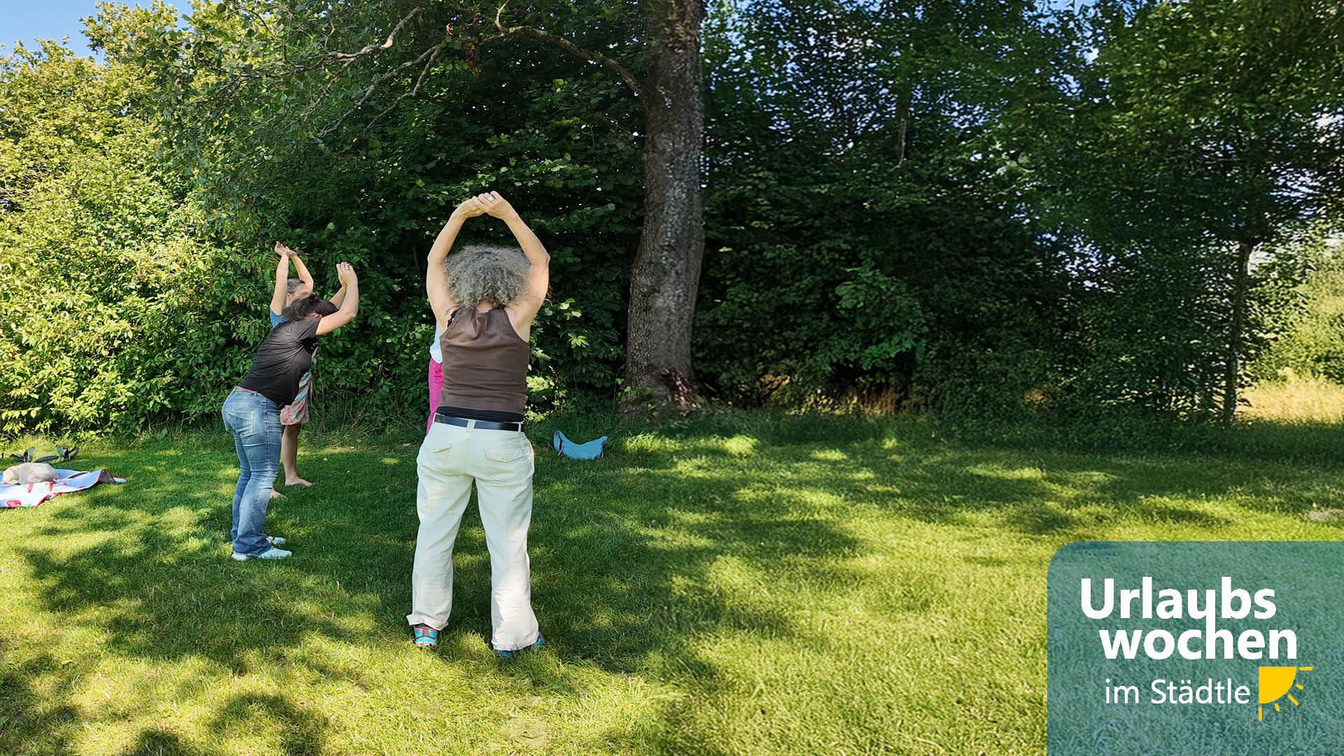 Lachyoga am Großen Alpsee in Immenstadt Lachyoga am Großen Alpsee in Immenstadt