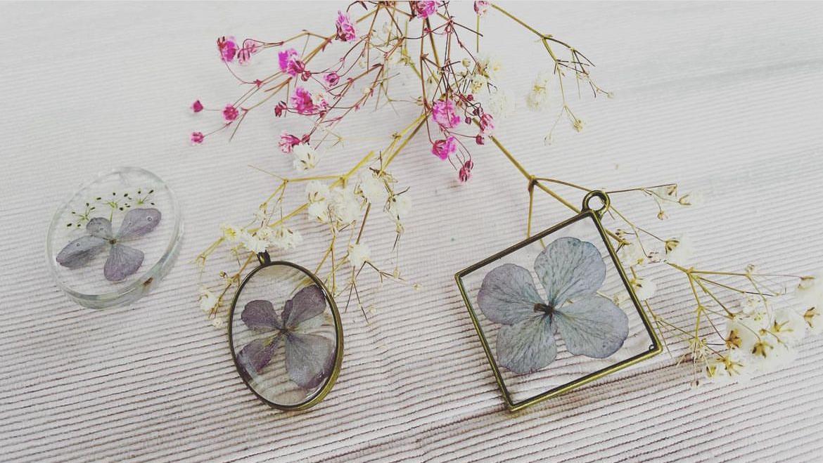 Schmuck aus Blüten