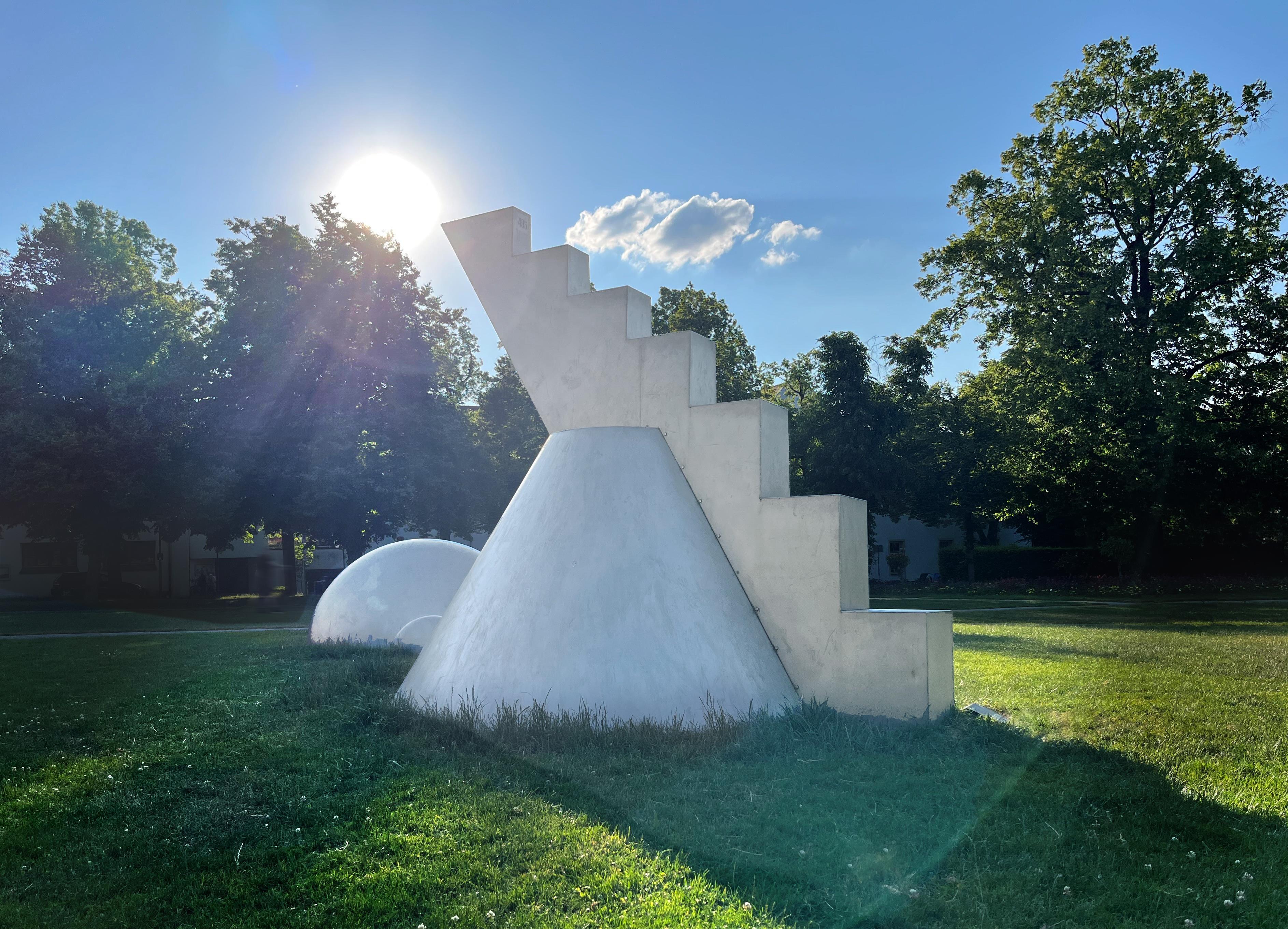 Hofgarten Kempten_Himmelsleiter von Inga