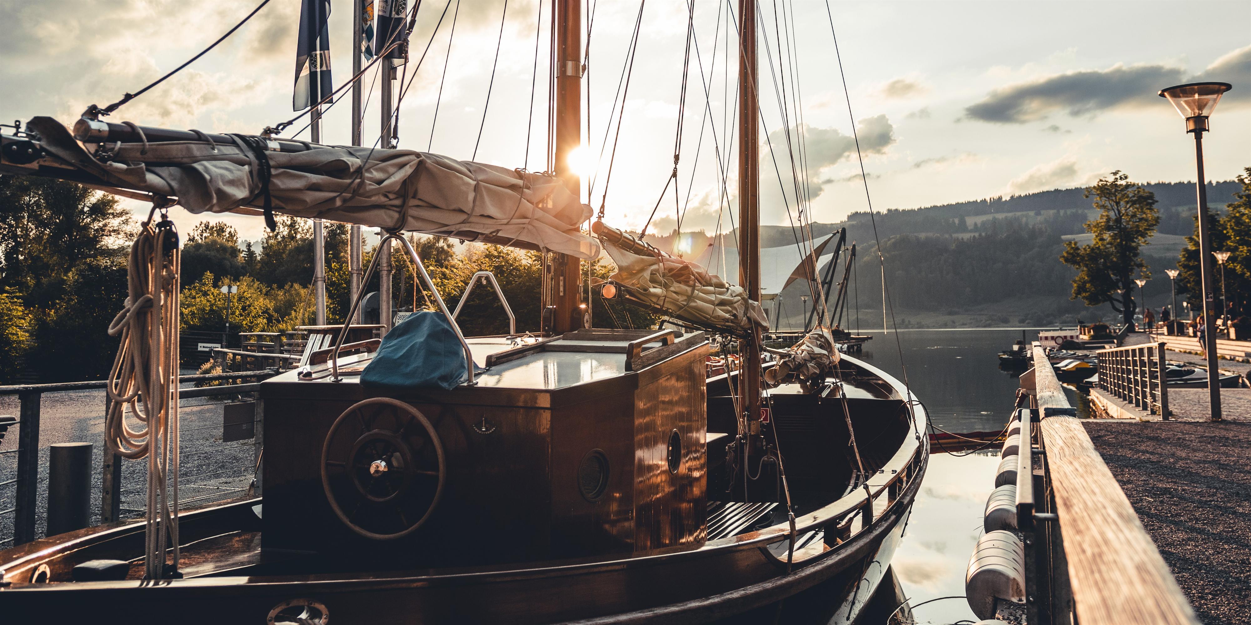 Lädine am Bühler Hafen