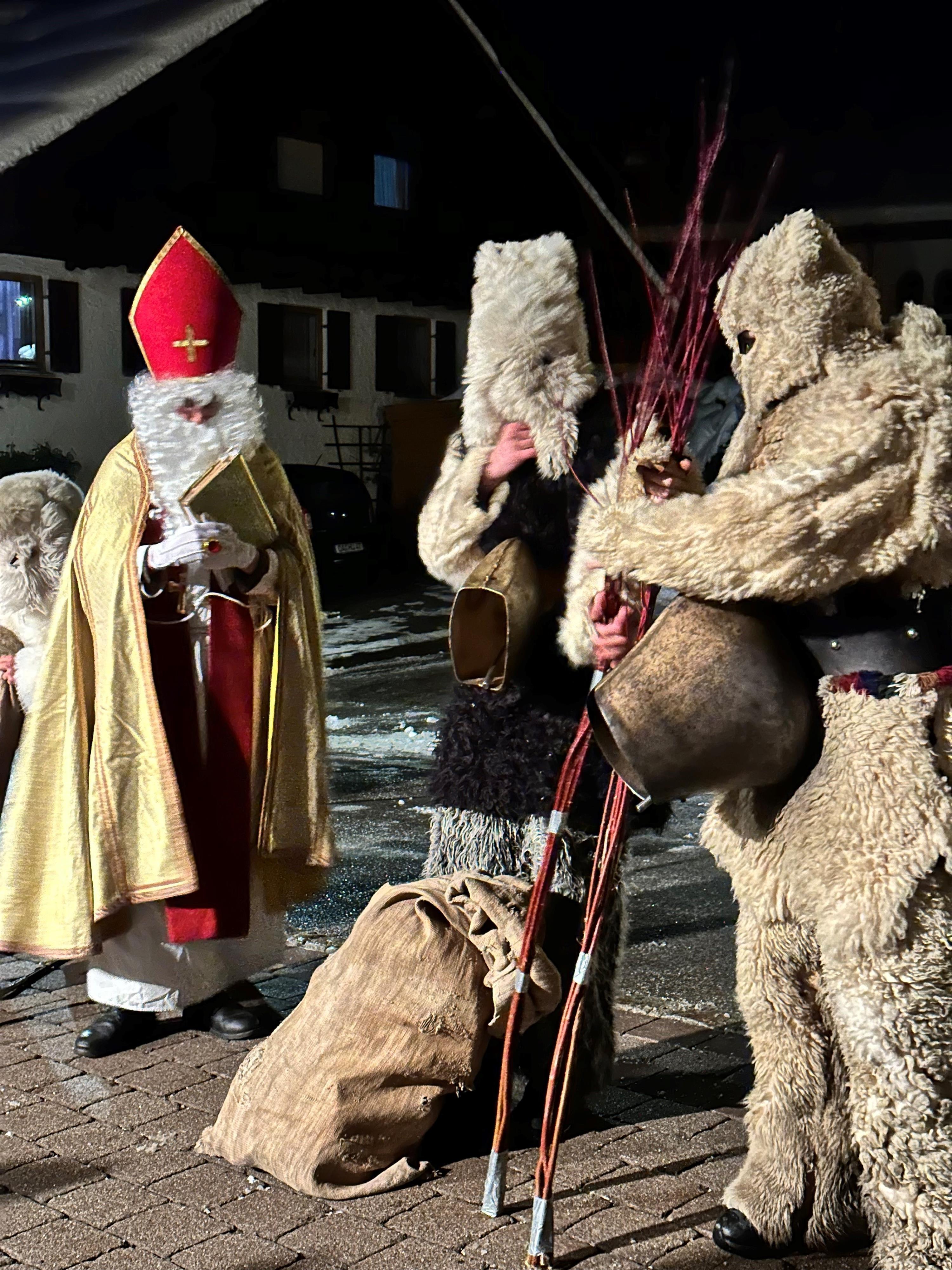 Klausen mit Nikolaus in Bihlerdorf