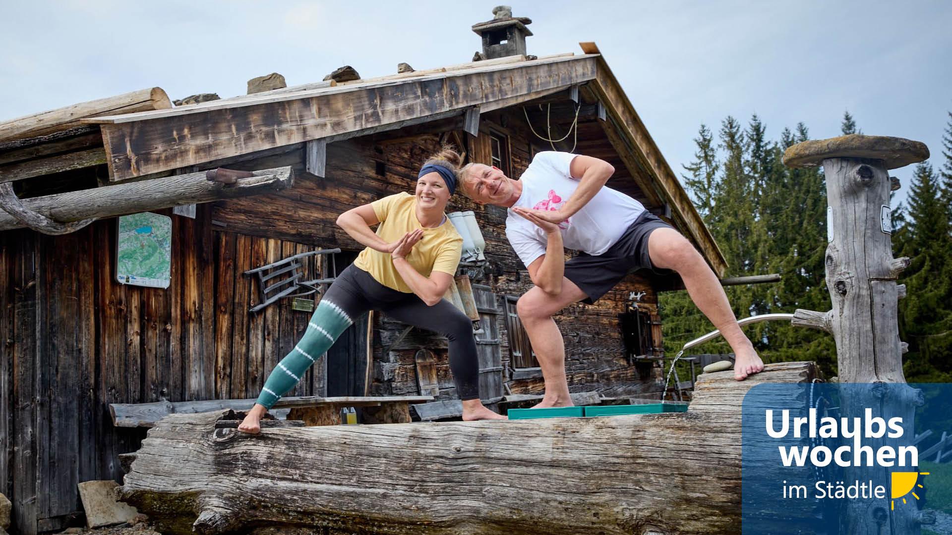 Yoga auf der Alpe Gschwenderberg