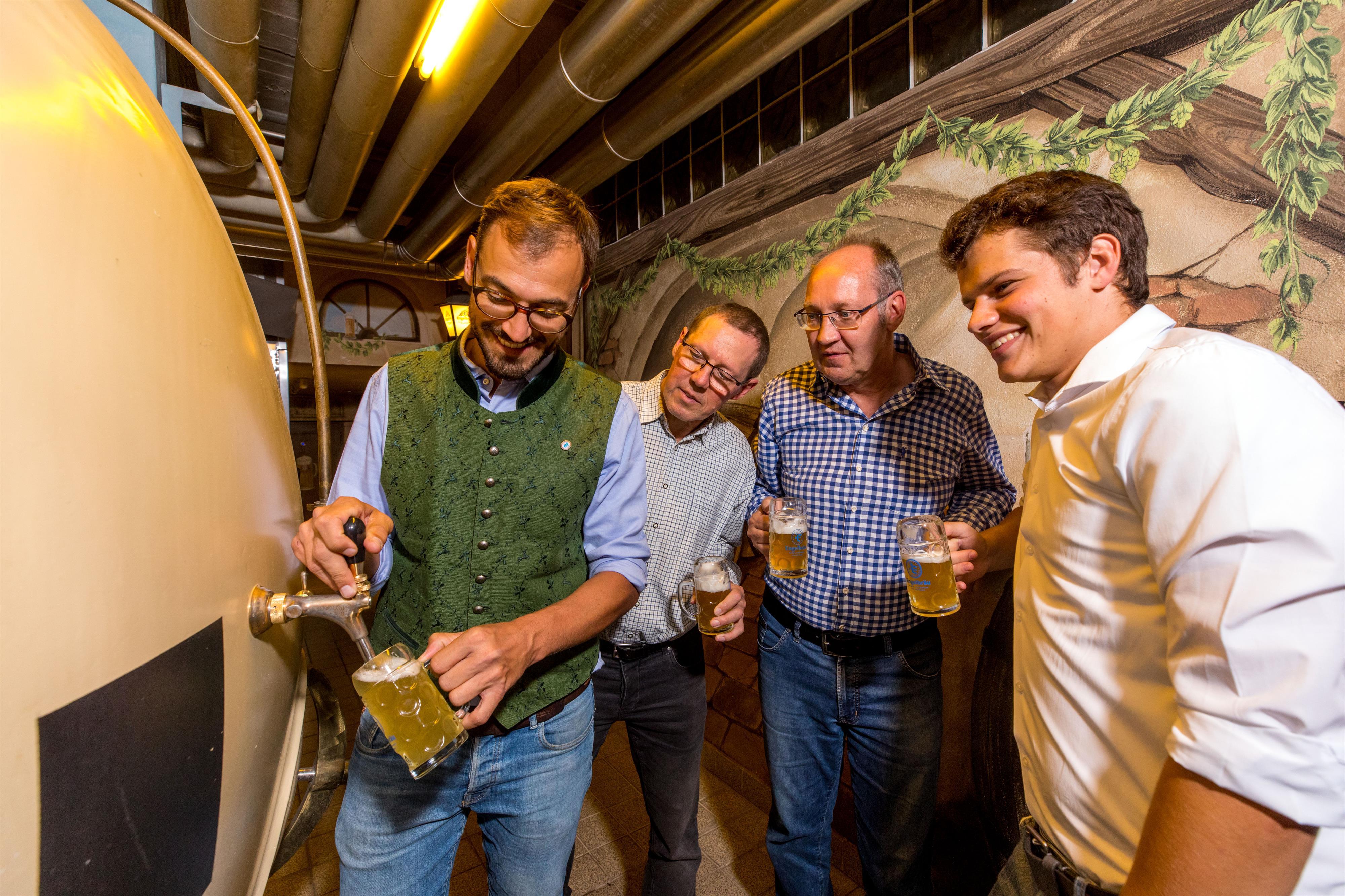 Engelbräu Brauereiführung 2