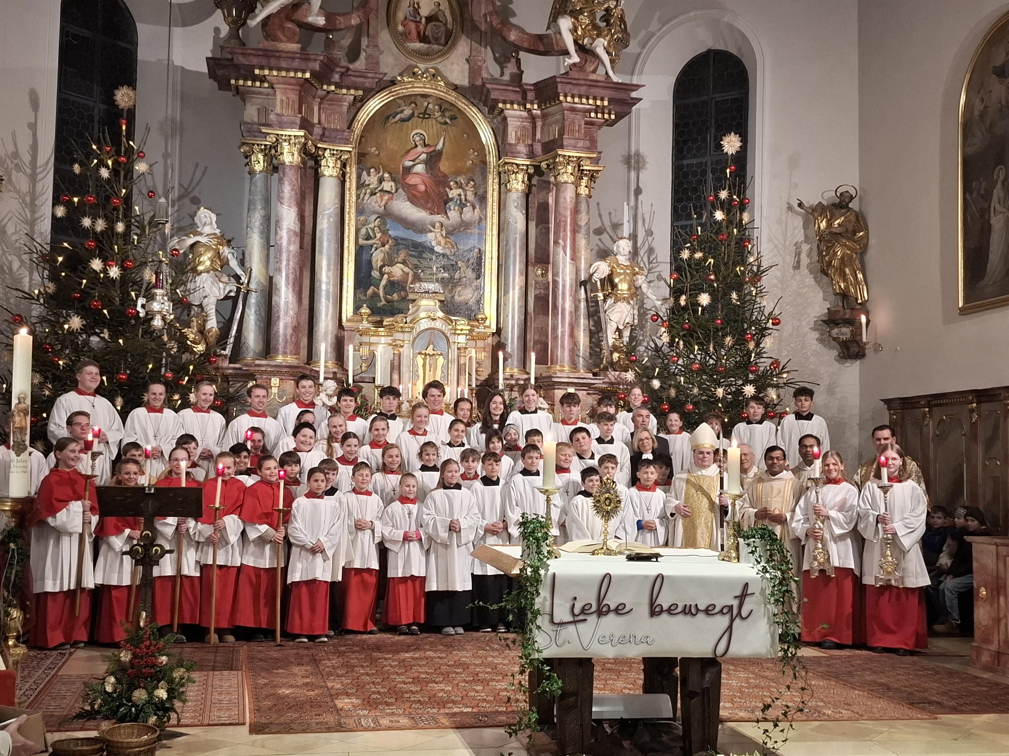 Ministranten in St. Verena