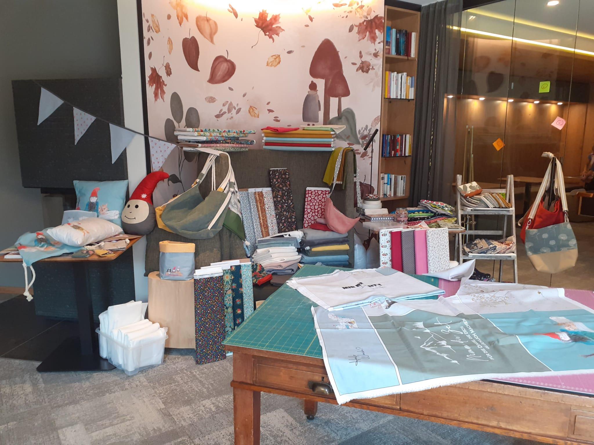 Näh-Werkstatt mit Silke vom s'Lädchen Näh-Werkstatt mit Silke vom s'Lädchen