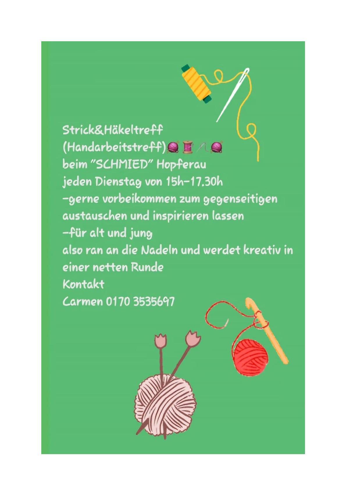 Strick- und Häkeltreff