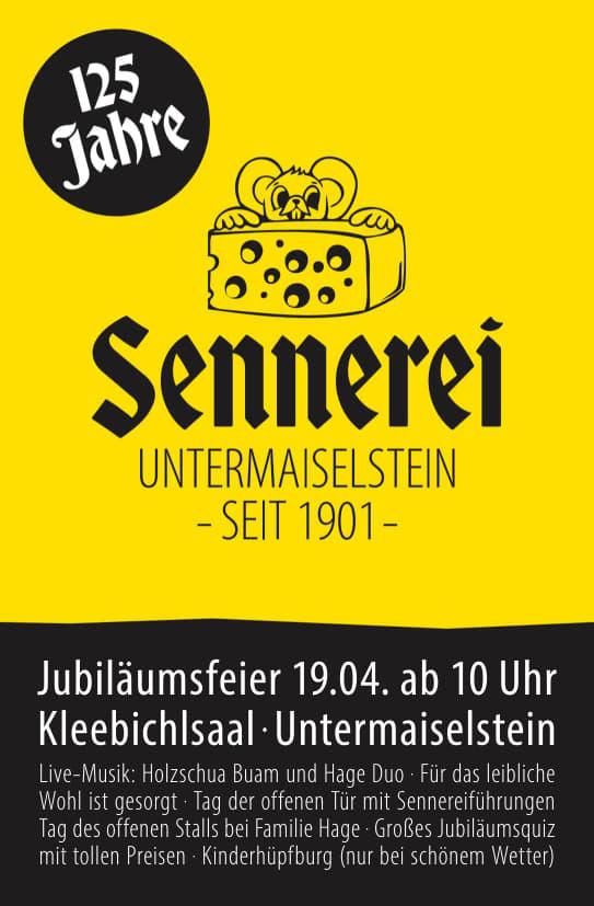125 Jahre Sennerei Untermaiselstein