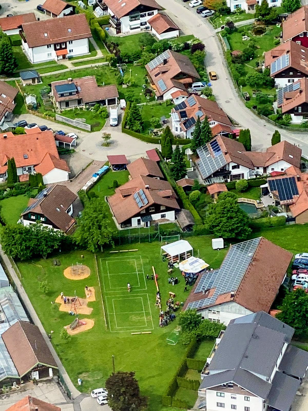 Völkerballturnier_Luftbild