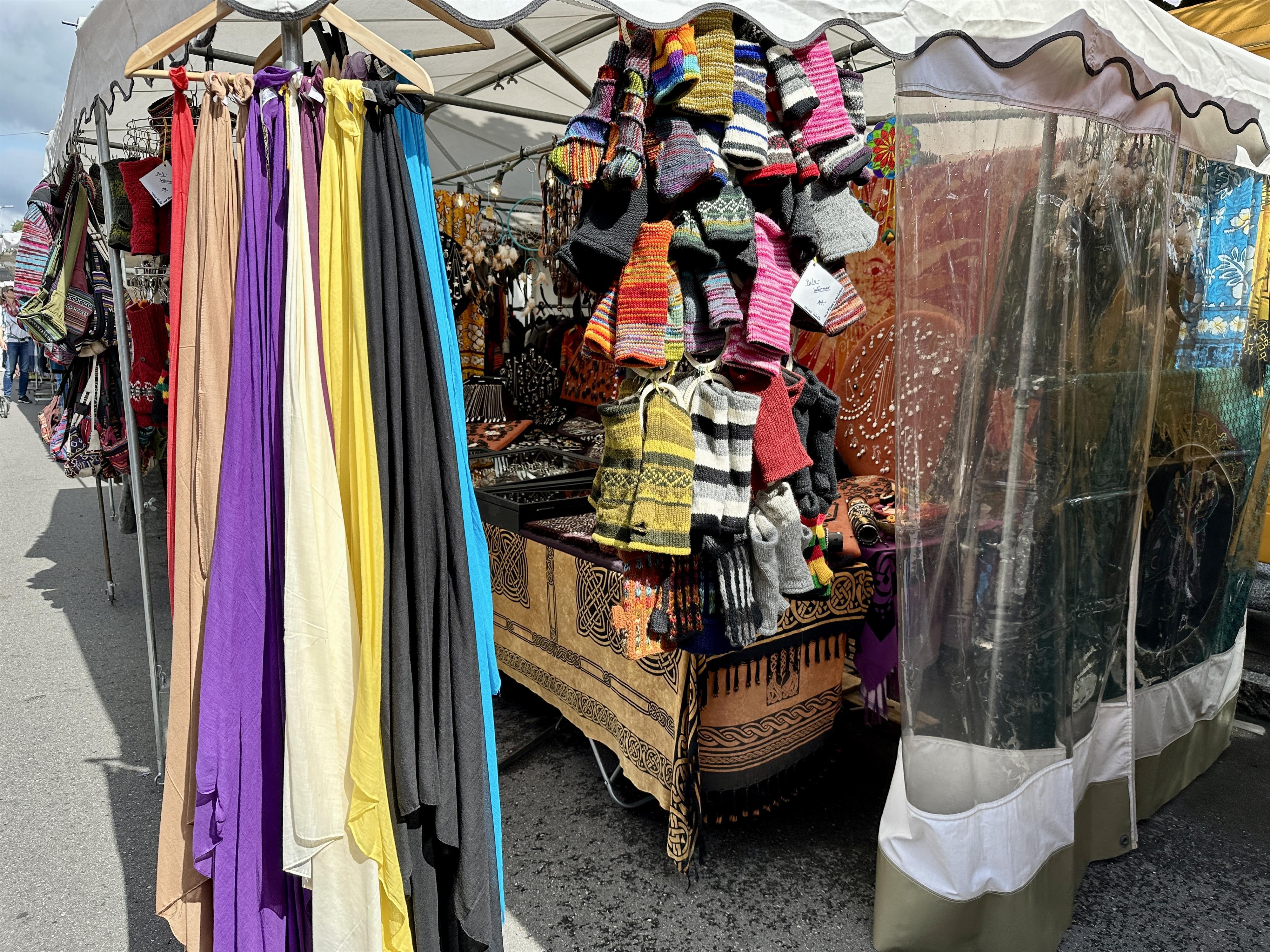 Buntes Angebot auf dem Herbst- und Gallusmarkt