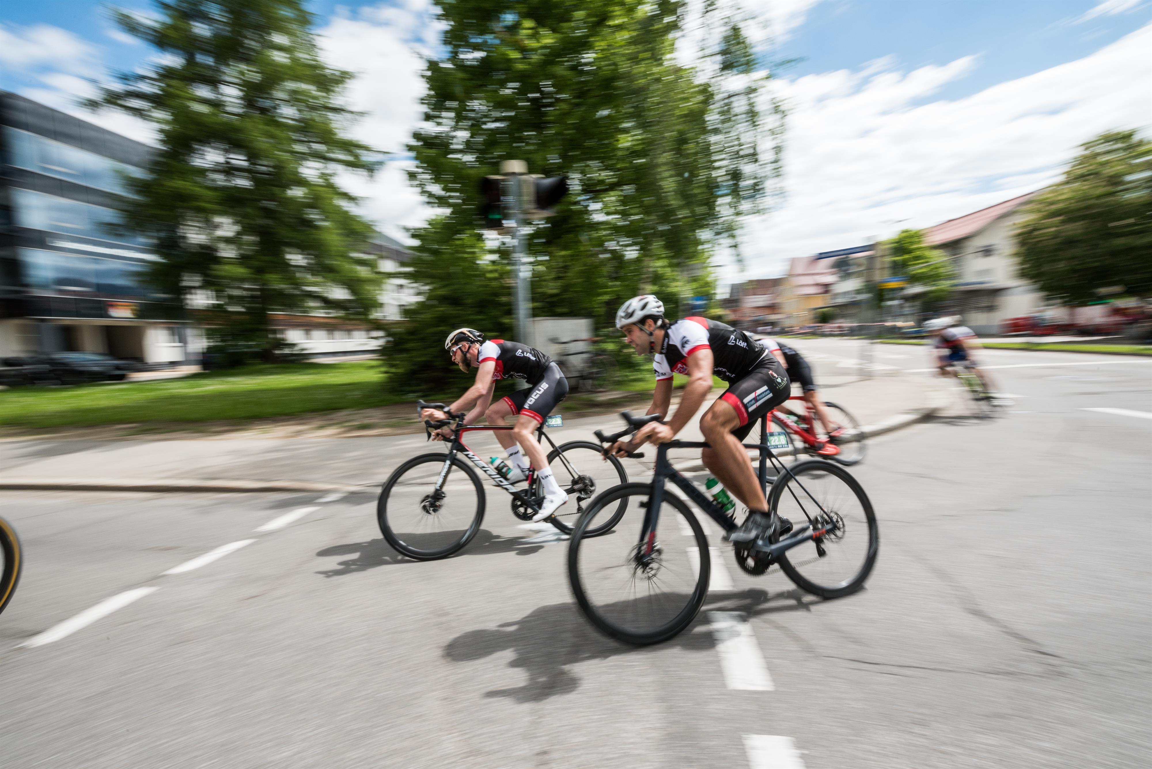 Rad Race One Twenty - nach dem Start in Sonthofen