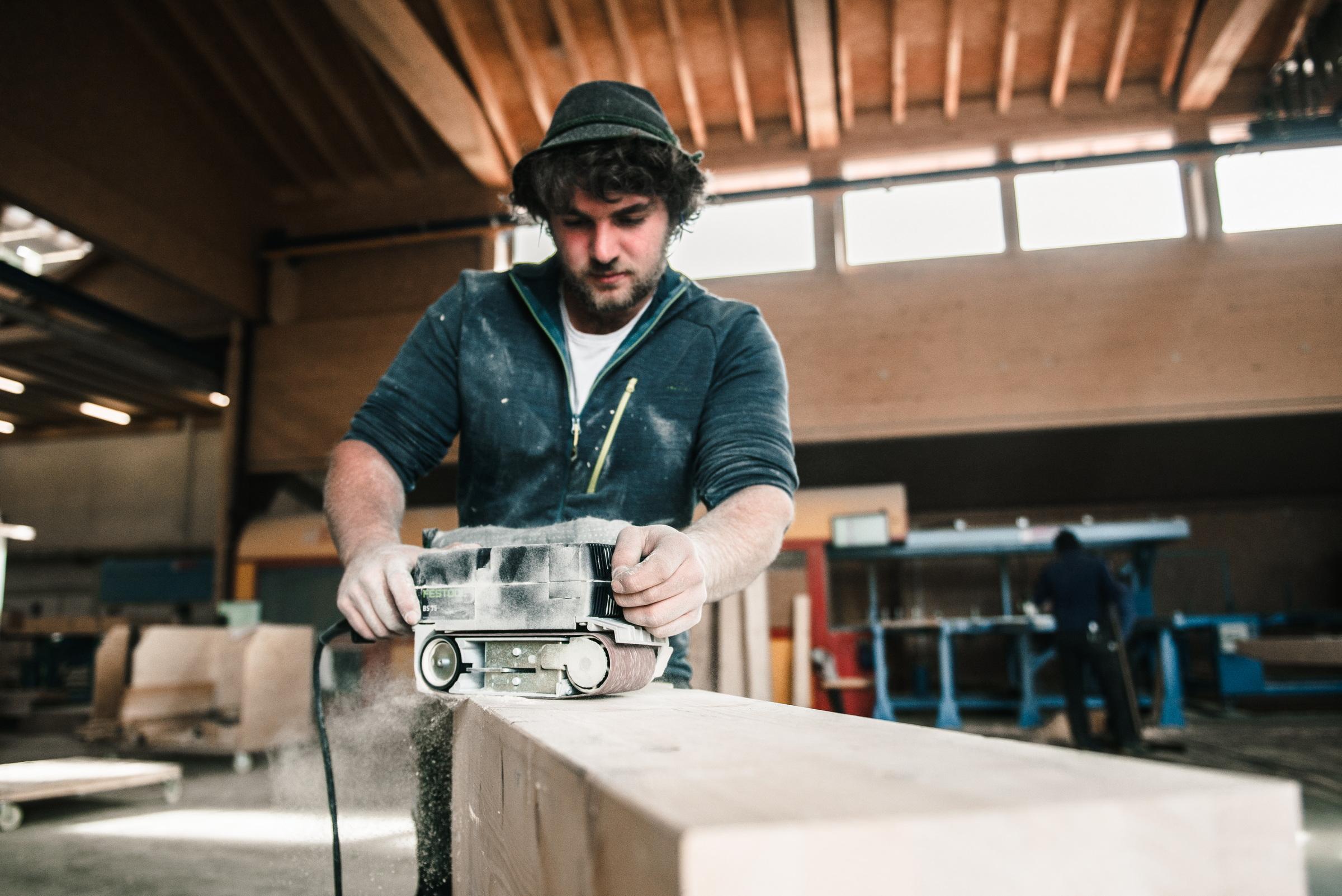 Handwerk bei der Gewerbeschau