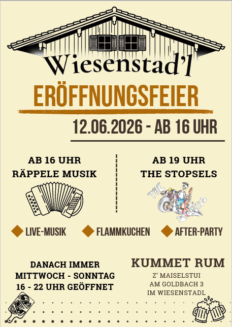 Eröffnung Wiesenstad´l