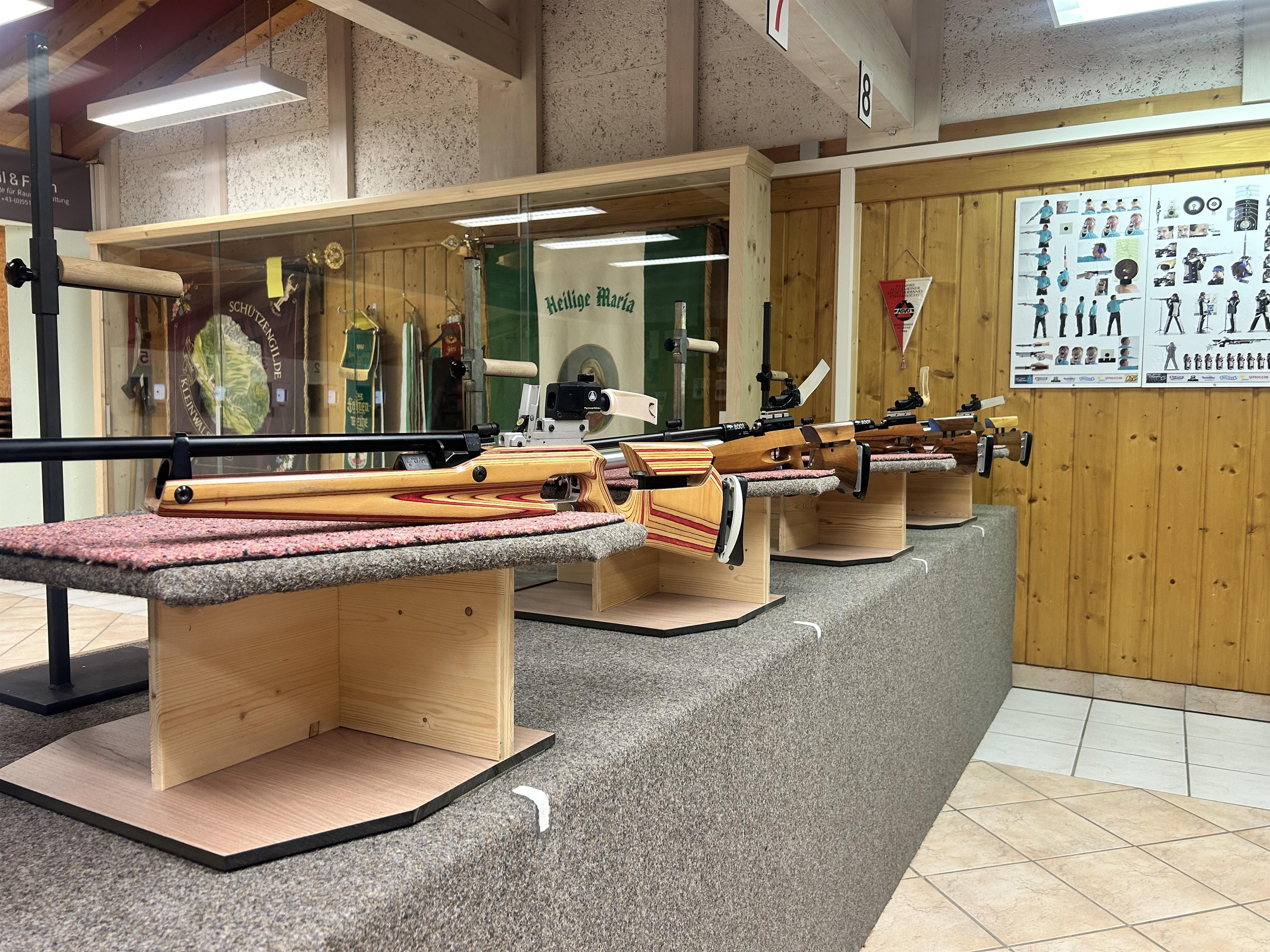 Luftgewehr Schießstand Kleinwalsertal Riezlern