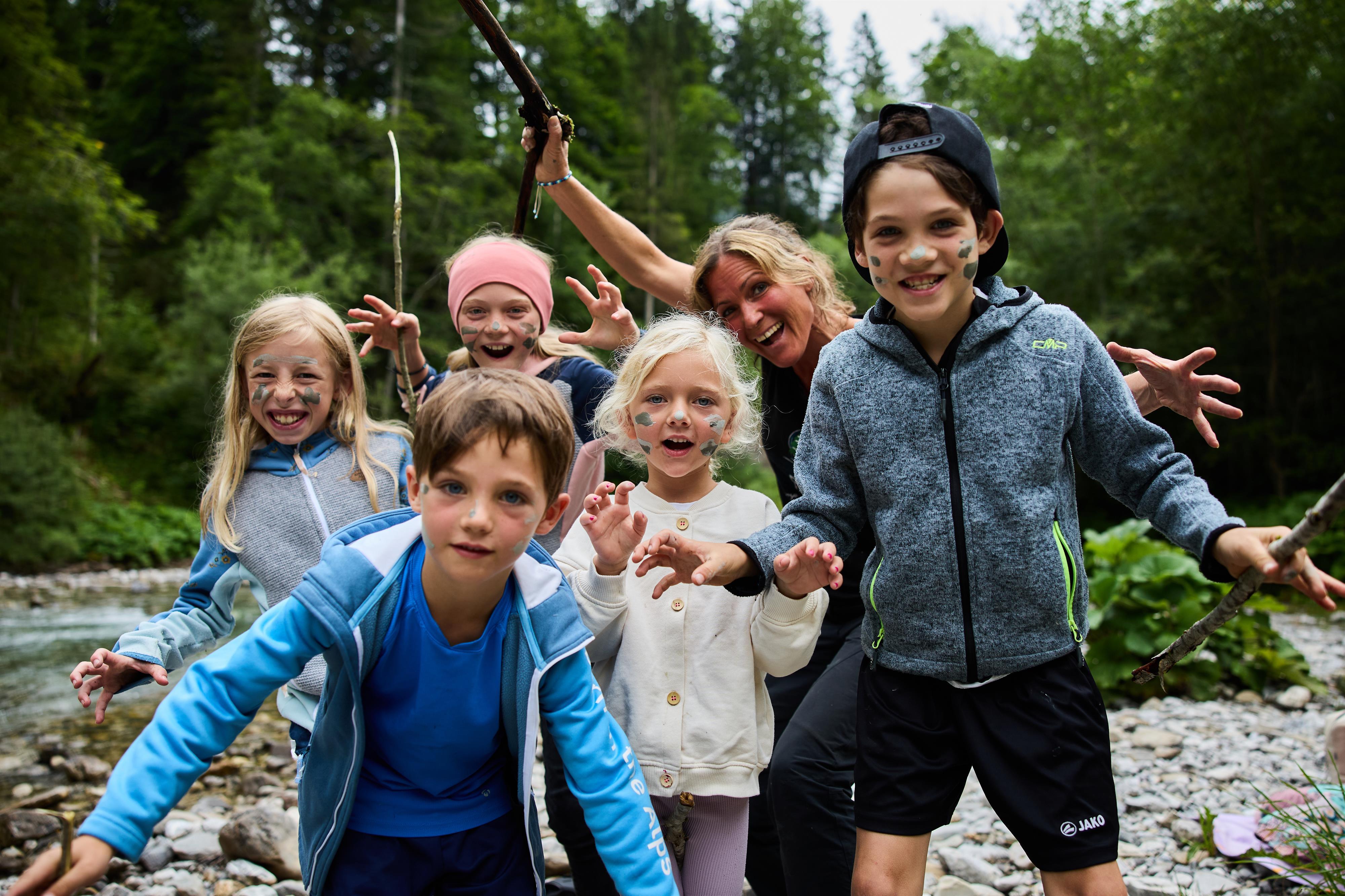 Wildnistag für Kinder im Kleinwalsertal
