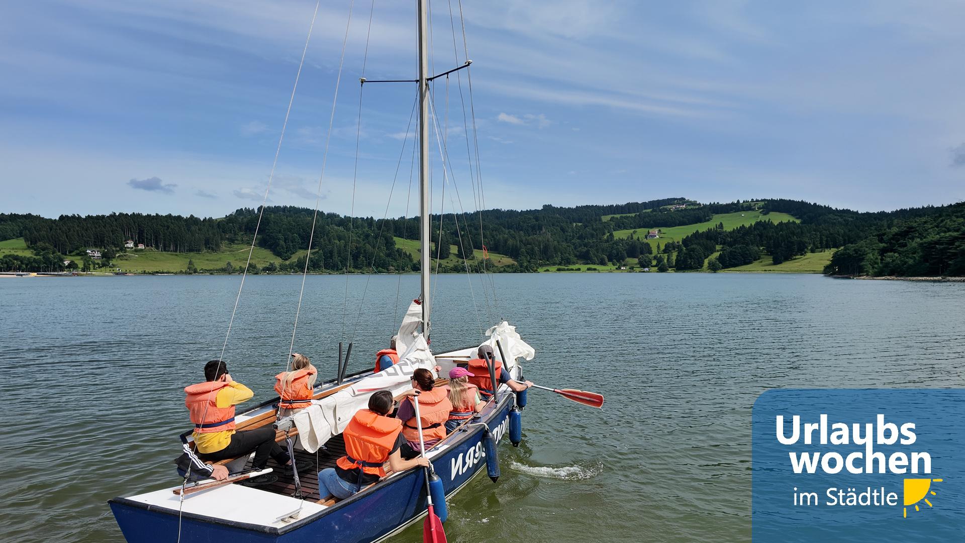 Schnuppersegeln auf dem Alpsee