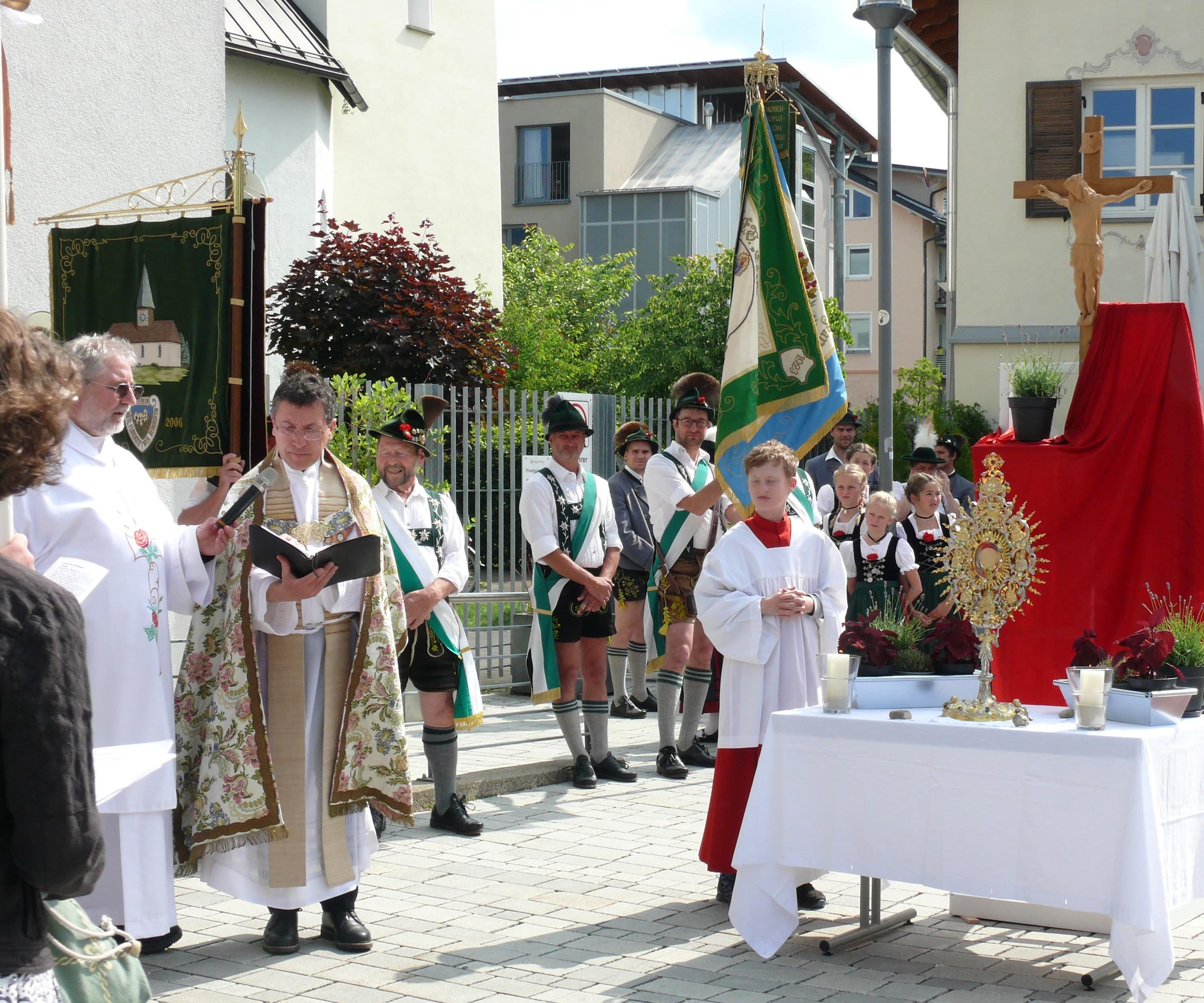 Prozessionszug Sonthofen