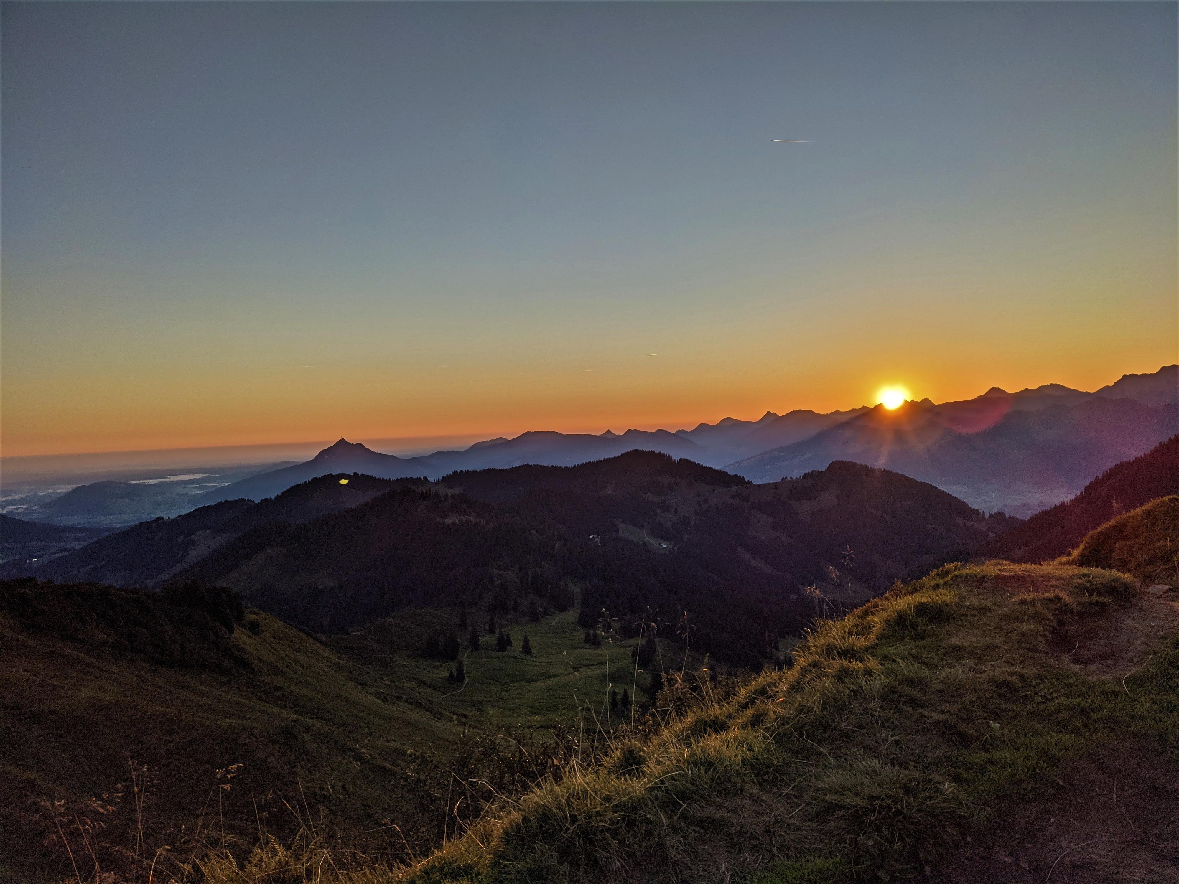 Sonnenaufgang Riedbergerhorn Sonnenaufgang Riedbergerhorn