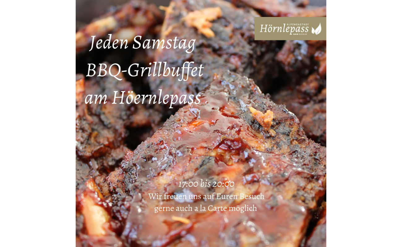 BBQ-Grillen am Hörnlepass Riezlern im Sommer