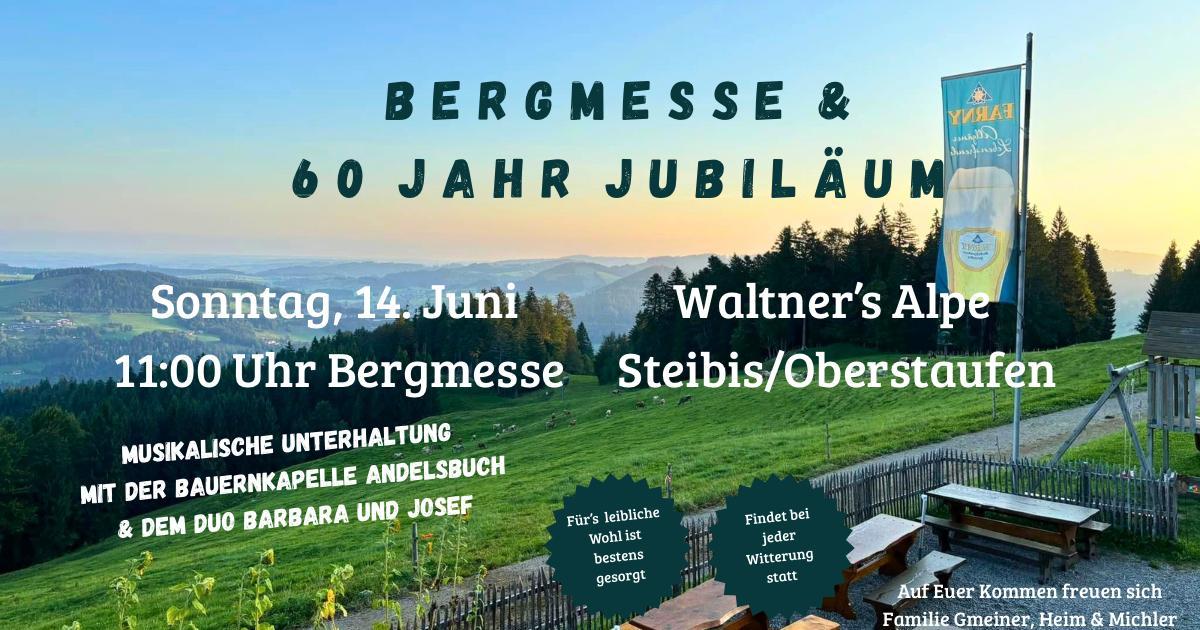 Bergmesse Waltners Alpe