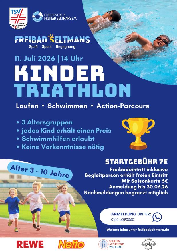 Triathlon-Kinder Triathlon-Kinder