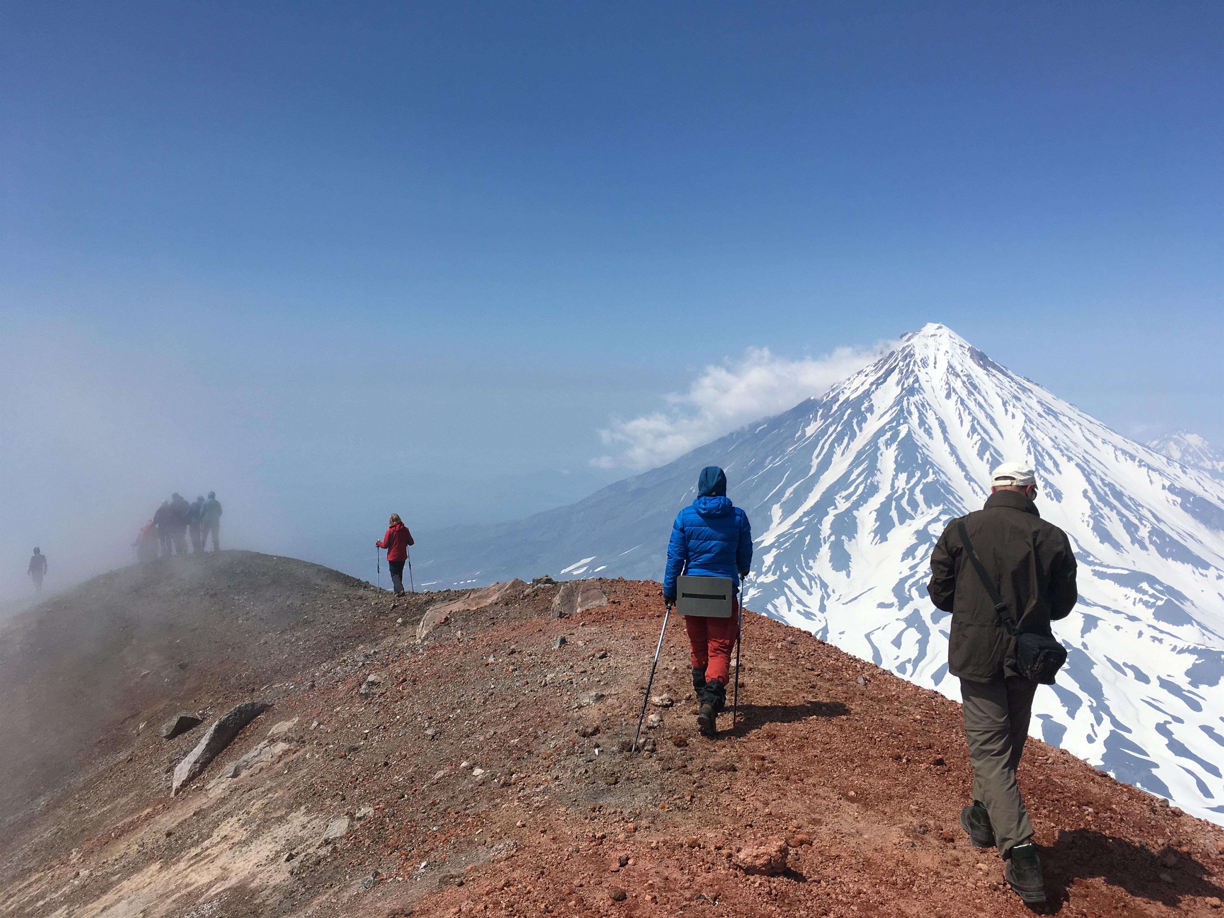 Wanderung zum Gipfel