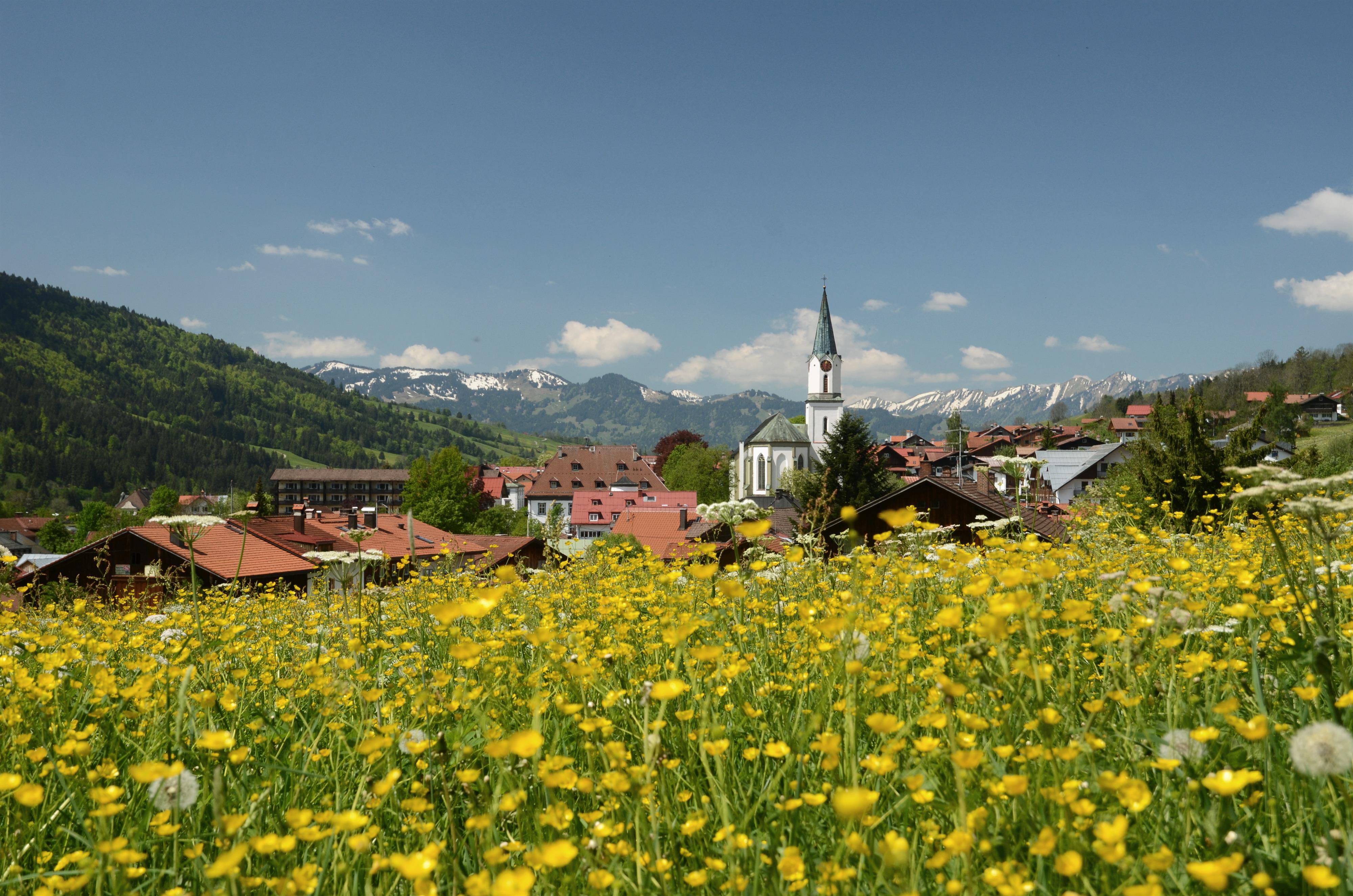 Ausblick Bad Hindelang