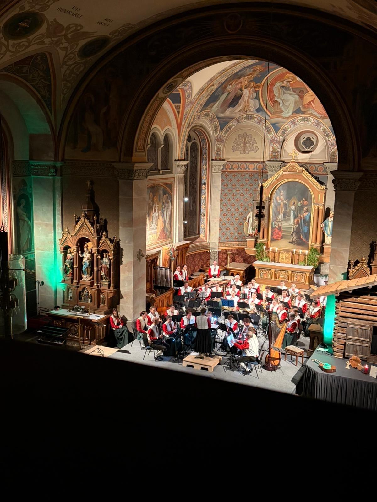 Adventskonzert der Trachtenkapelle Riezlern