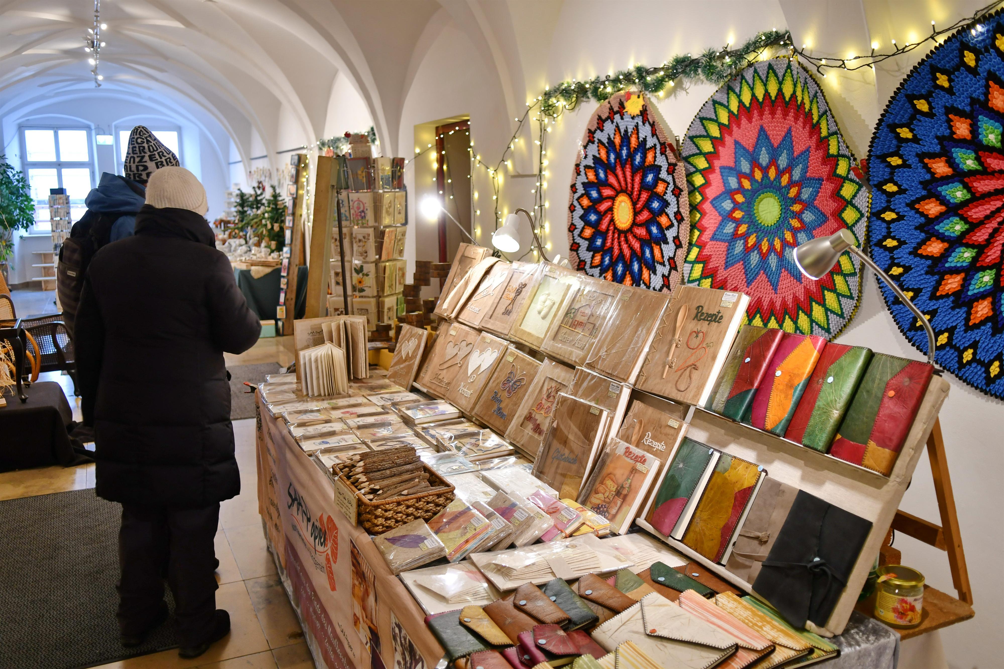 Aussteller im Rathaus