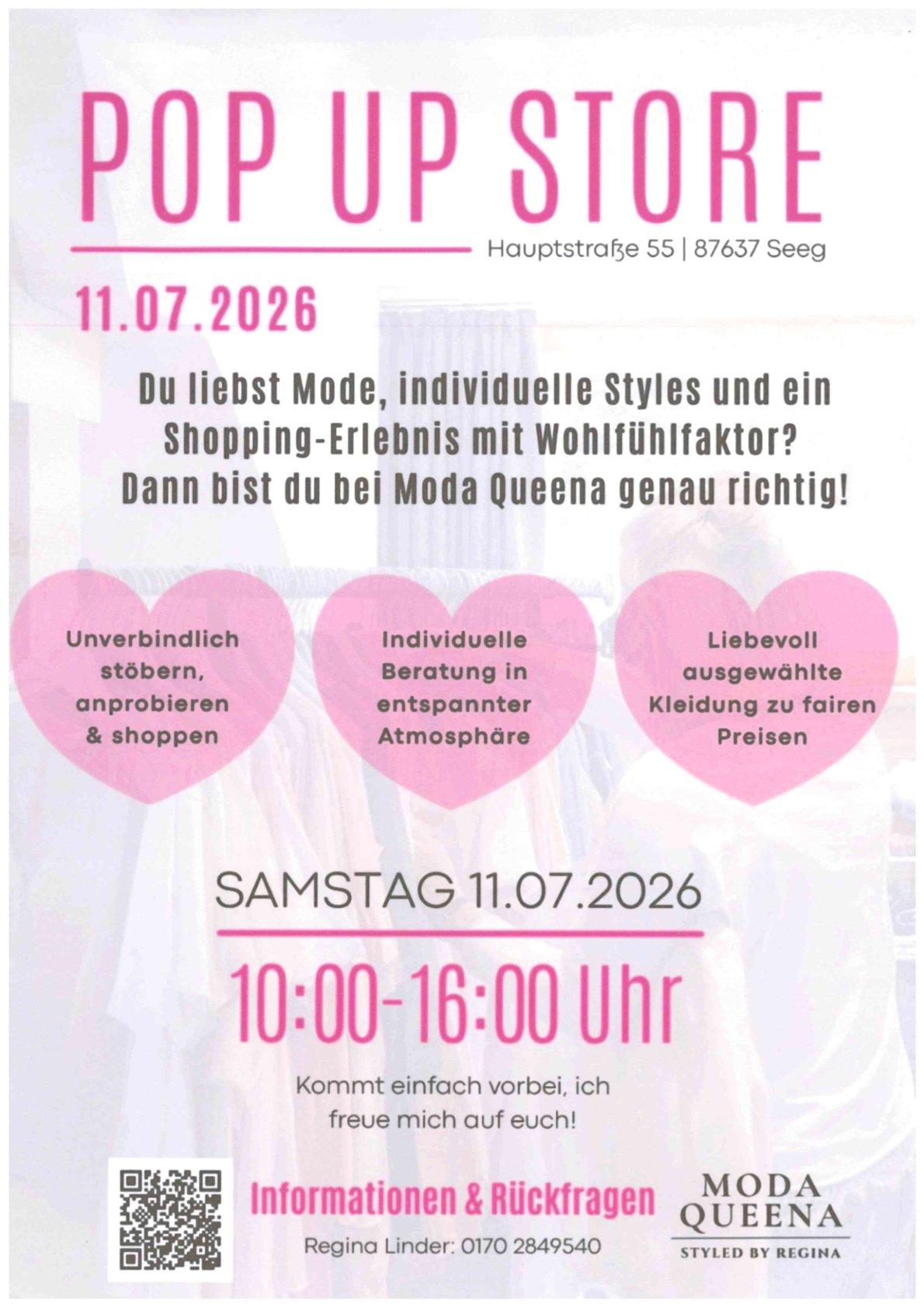 Pop up Store