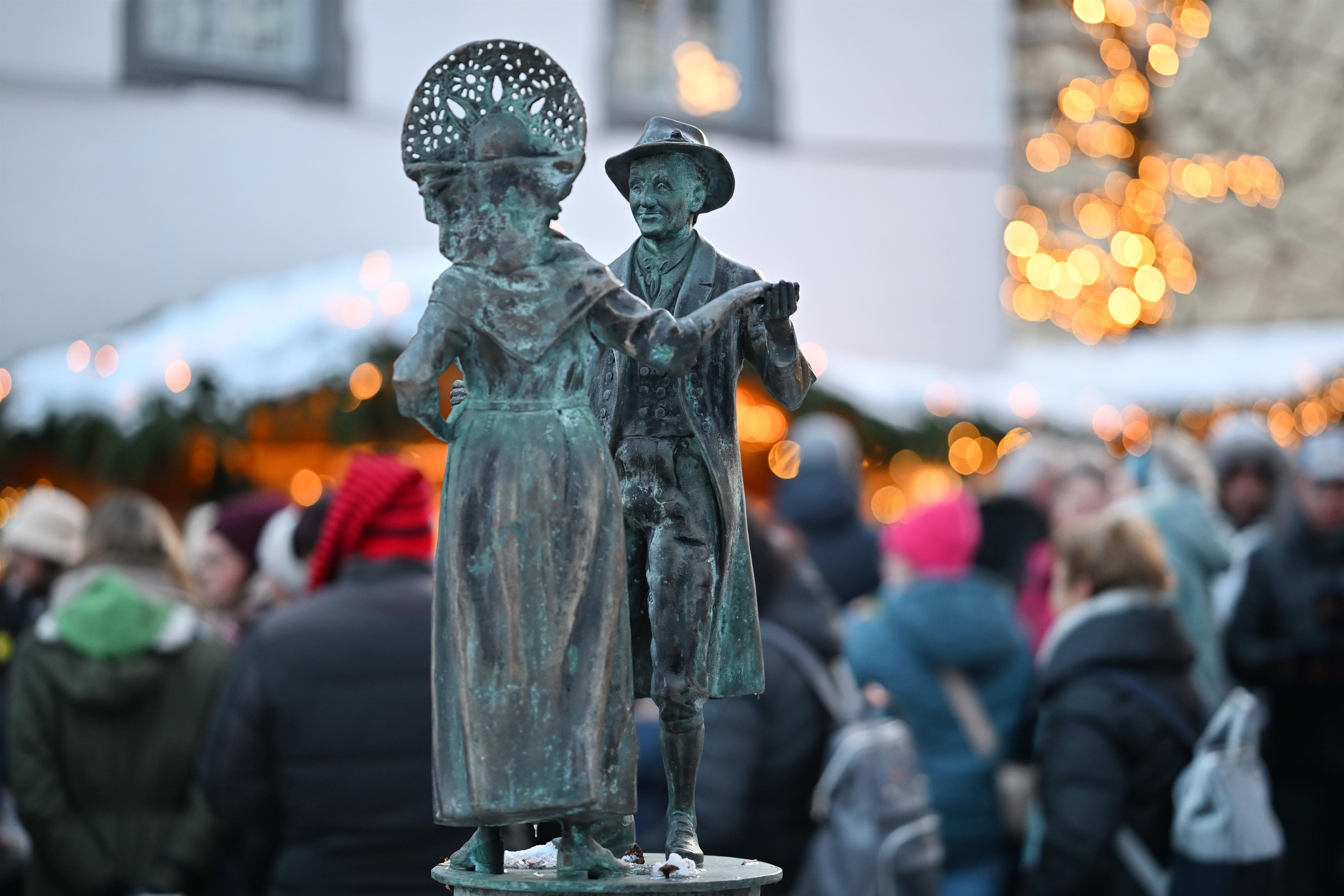 Marktbrunnen - Weihnachtsmarkt