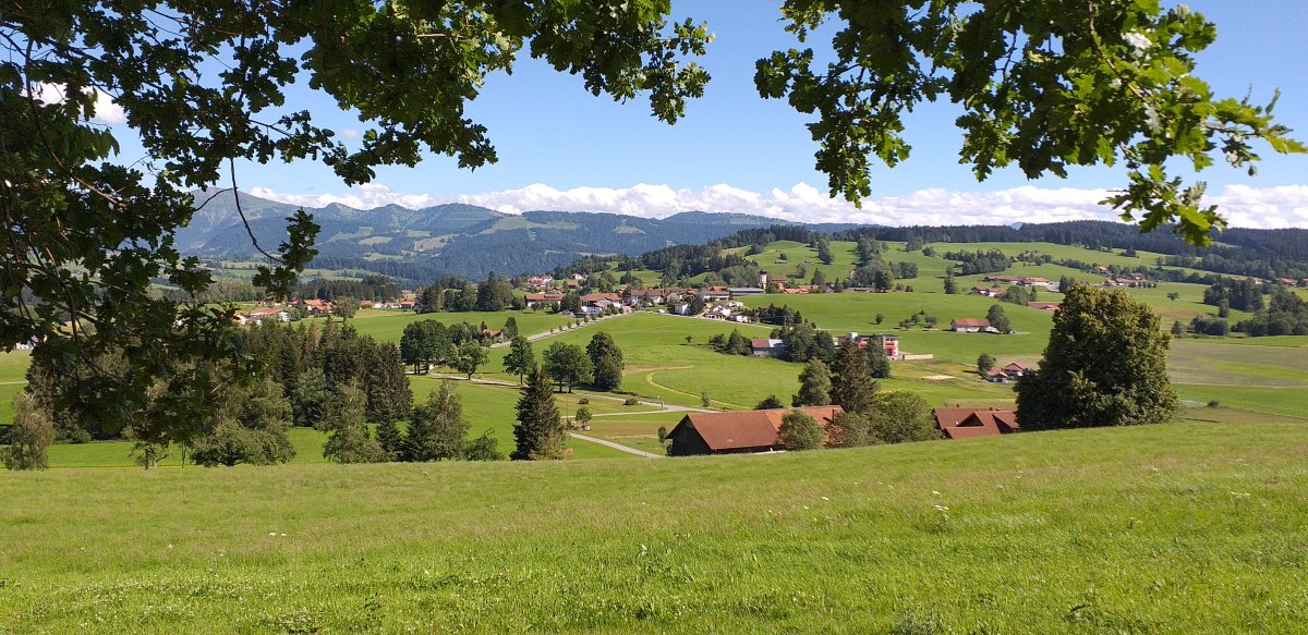 Ortsansicht vom Oberberg aus