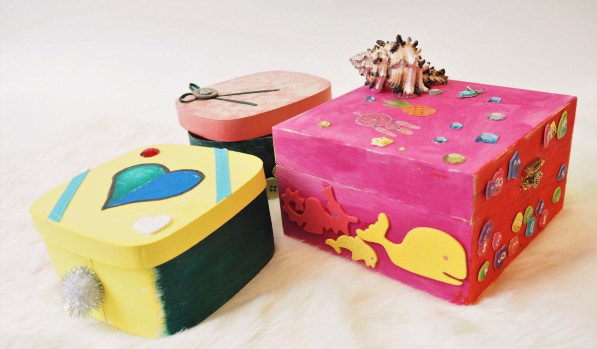 Bunte Schatzkästchen
