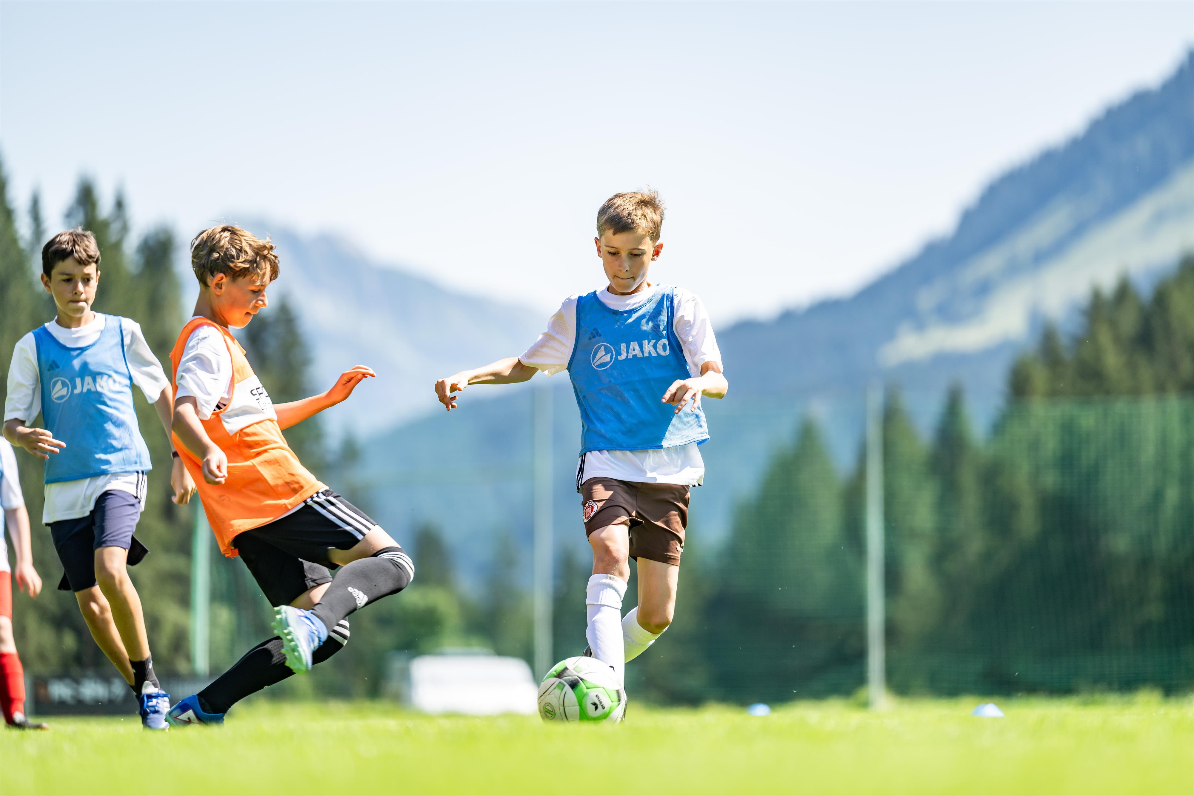 Fußballcamp Kleinwalsertal Sommer