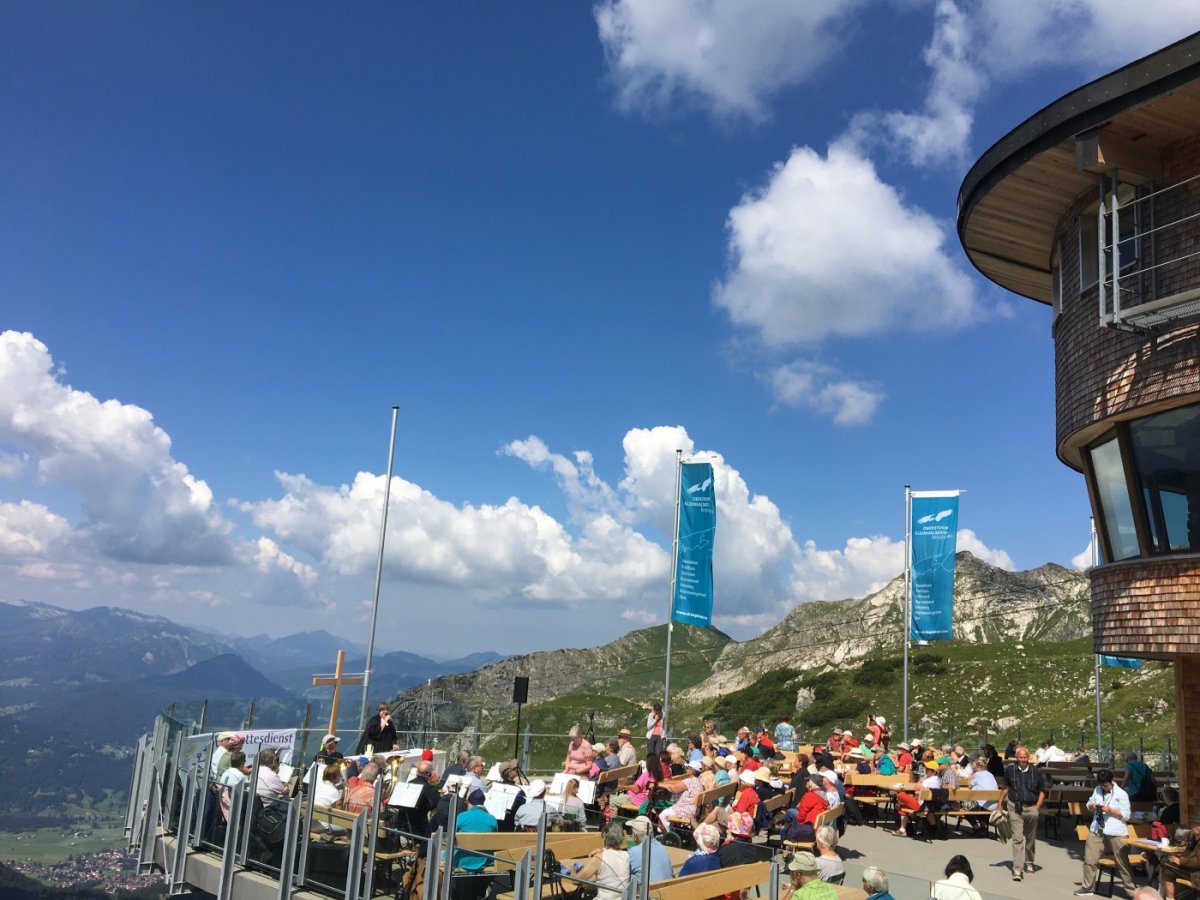Berggottesdienst am Nebelhorn